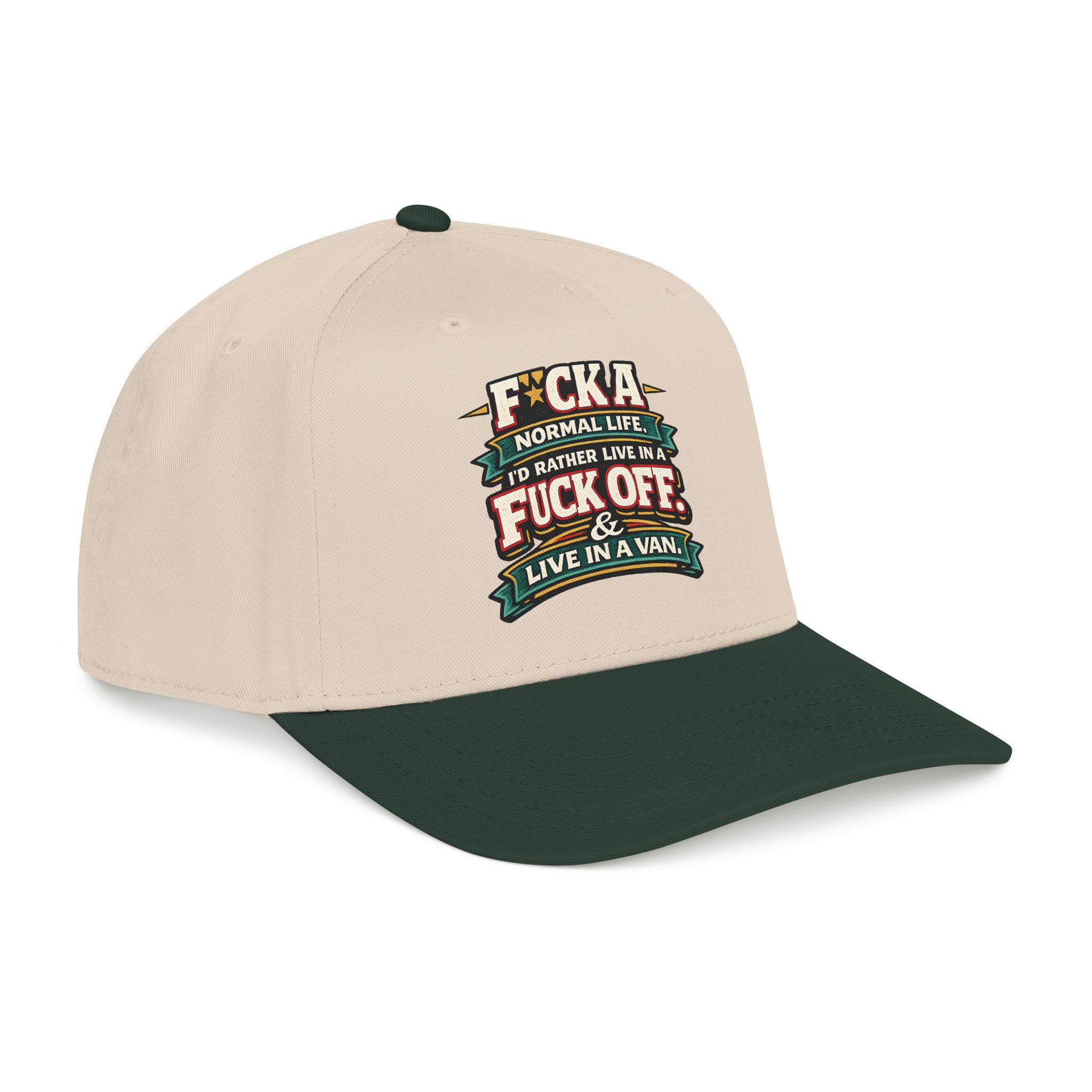 Baseball Cap - "Fuck A Normal Life" Design F**K-Line