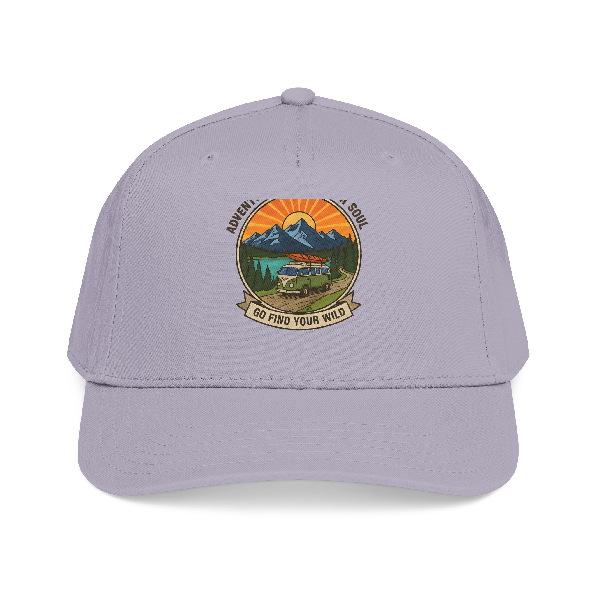 Baseball Cap — "Go Find Your Wild" Outdoor Patch