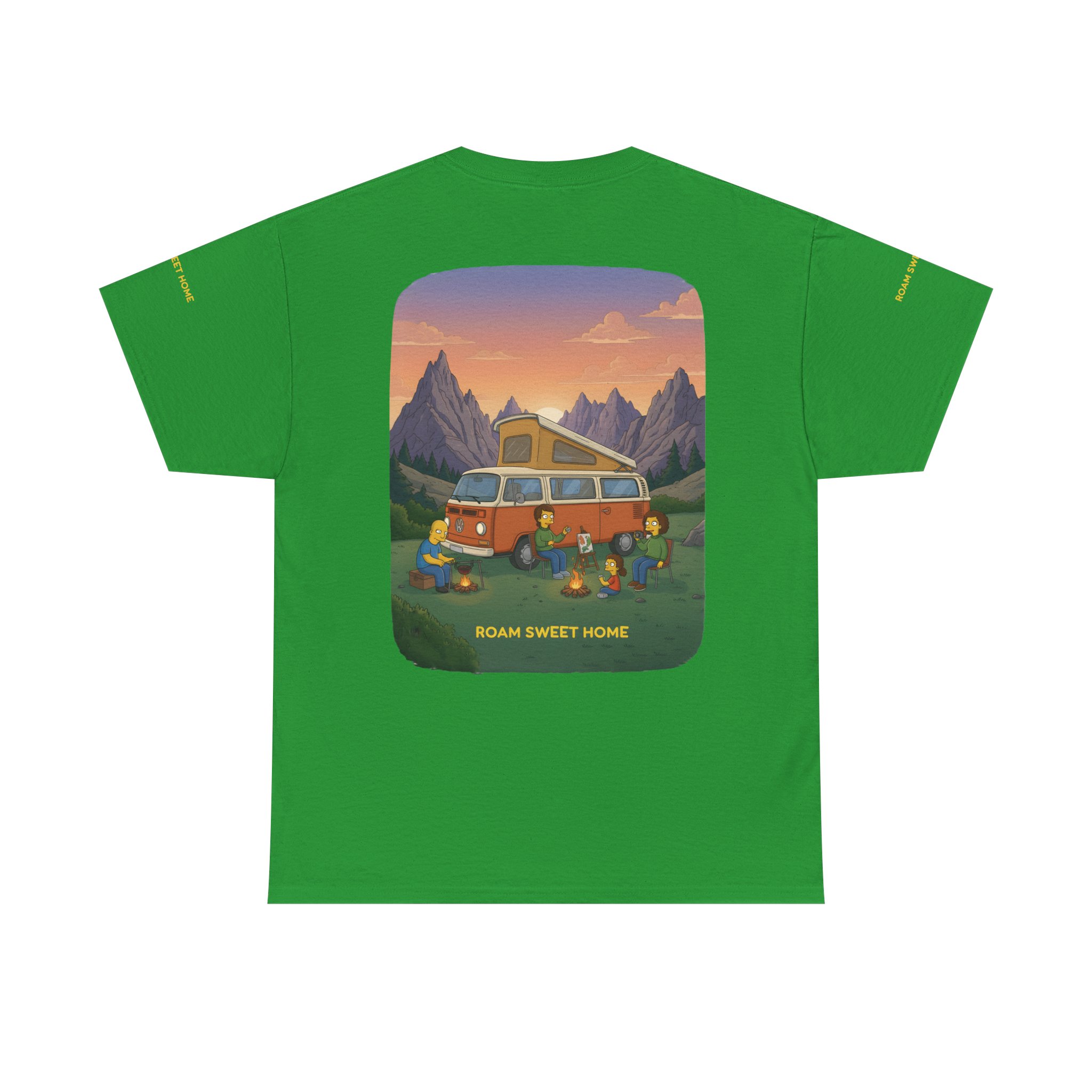Unisex Heavy Cotton Tee — "Roam Sweet Home" Design Sitcom-Line