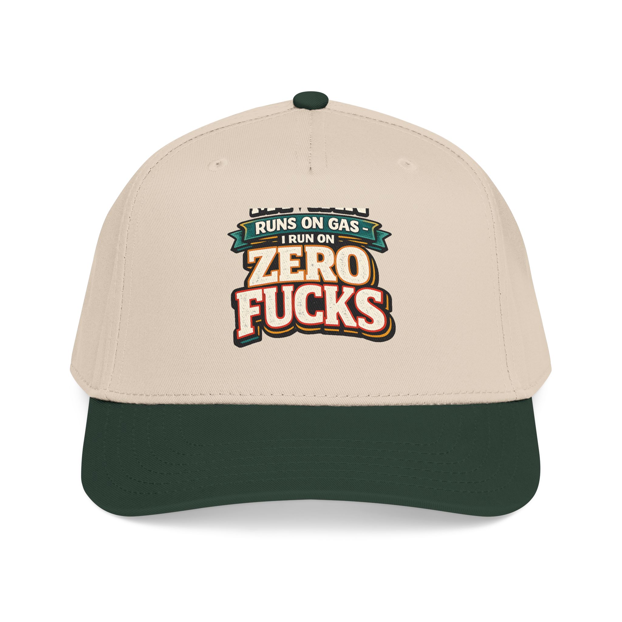 Baseball Cap - "My Van Runs On Gas" Design F**K-Line