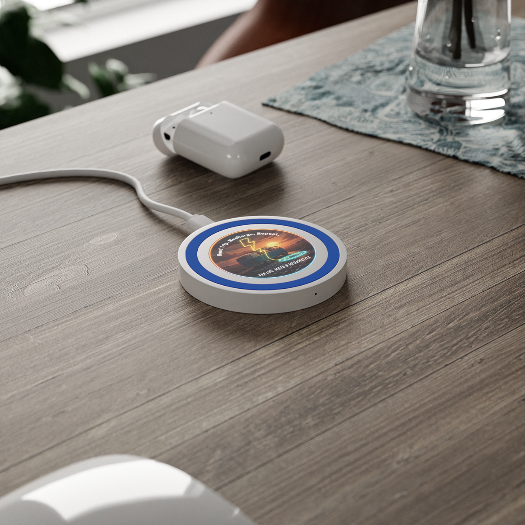 10083880531442217430_2048.jpeg Wireless Charging Pad — "Road Trip. Recharge. Repeat." Van Life Design
