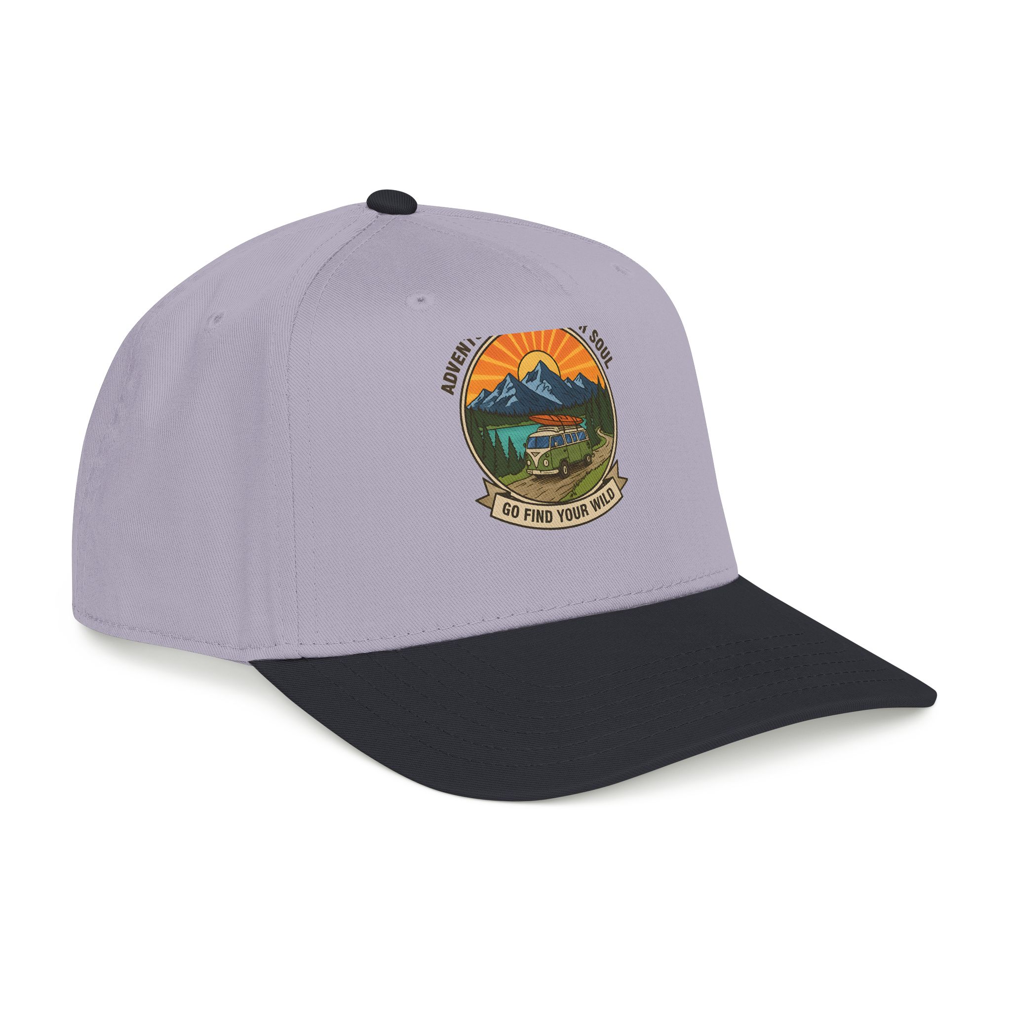 Baseball Cap — "Go Find Your Wild" Outdoor Patch