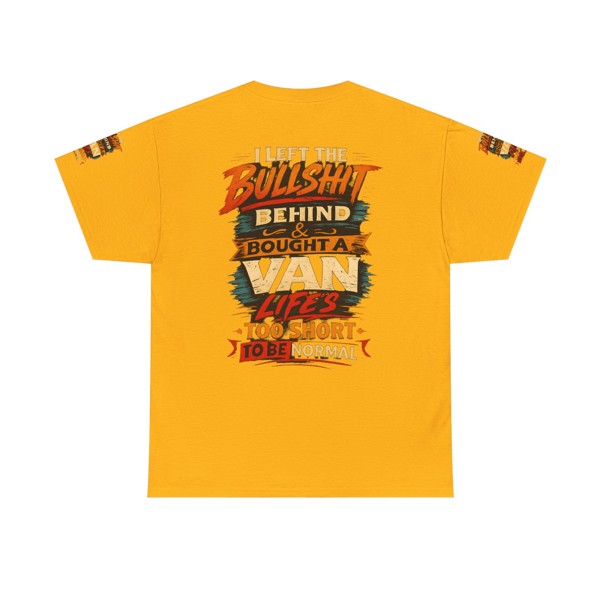 10099655219890706752_2048.jpeg Unisex Heavy Cotton Tee — "I Left The Bullshit" Design F**K-Line