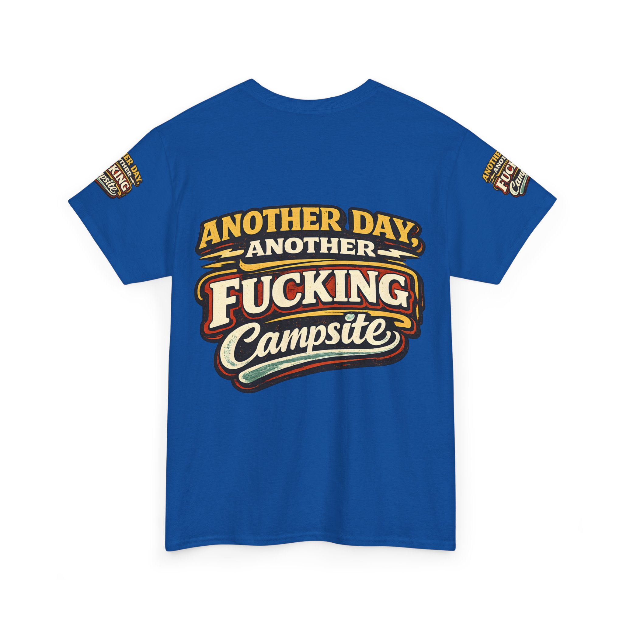 Unisex Heavy Cotton Tee — "Another Day" Design F**K-Line