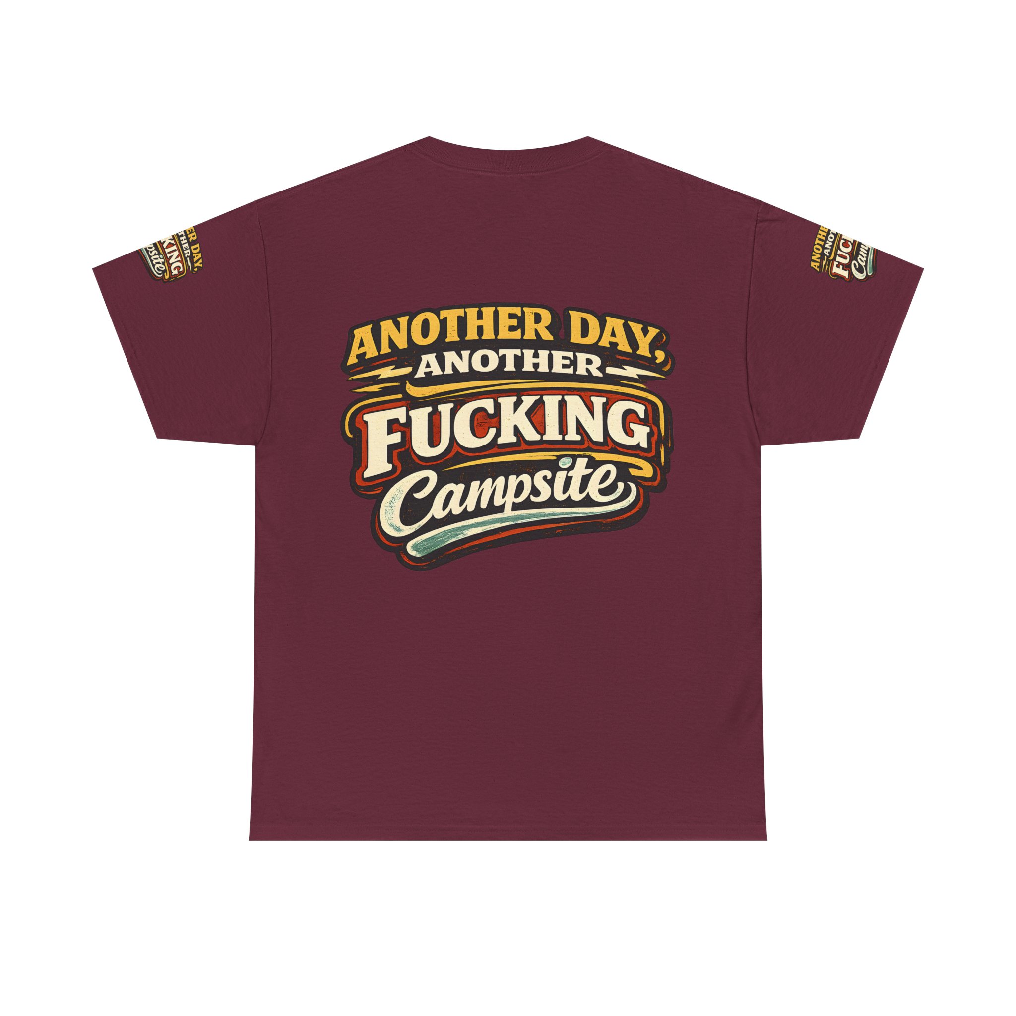 Unisex Heavy Cotton Tee — "Another Day" Design F**K-Line
