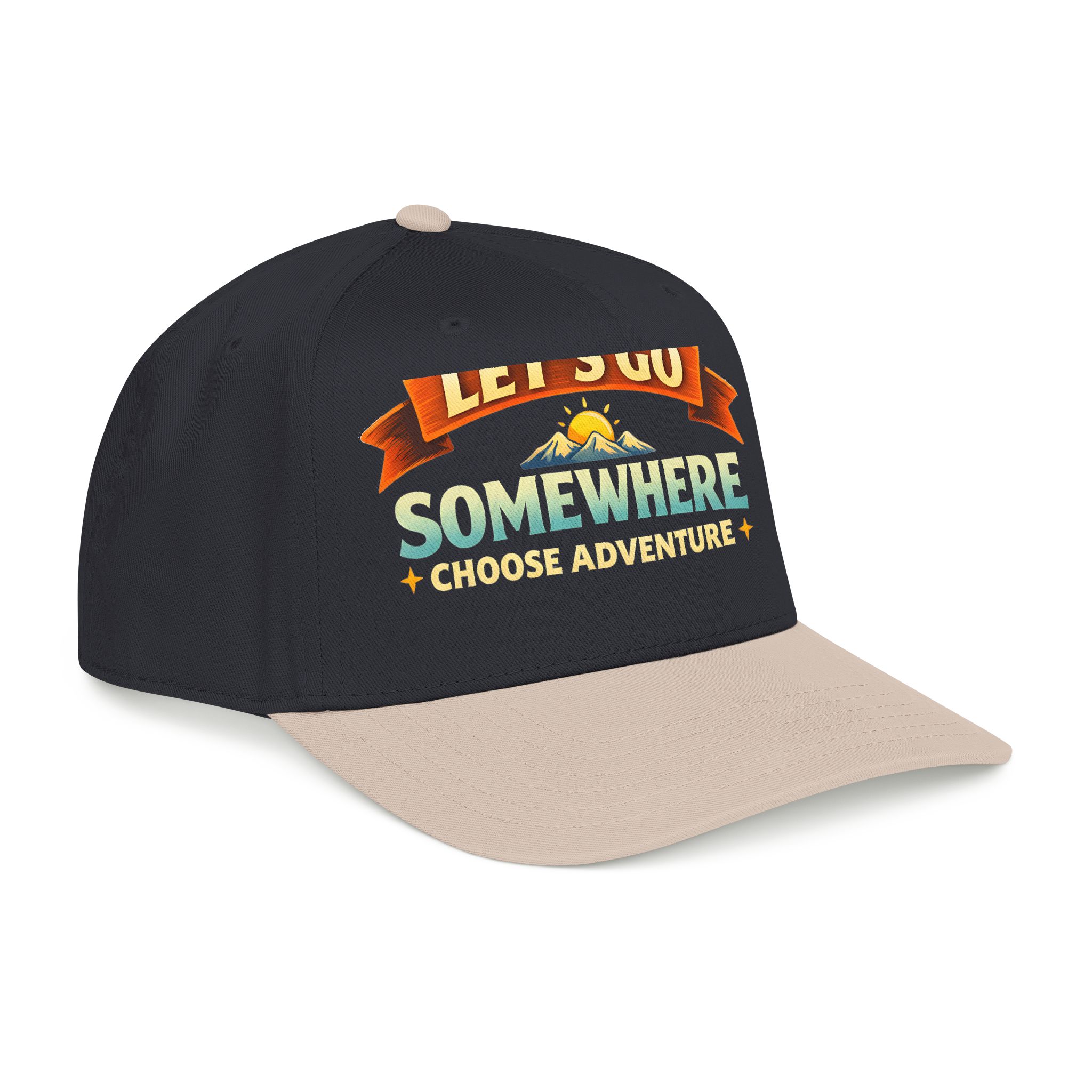 10168879289823248210_2048.jpeg Baseball Cap - "Lets Go Somewhere" Design Scenic-Line