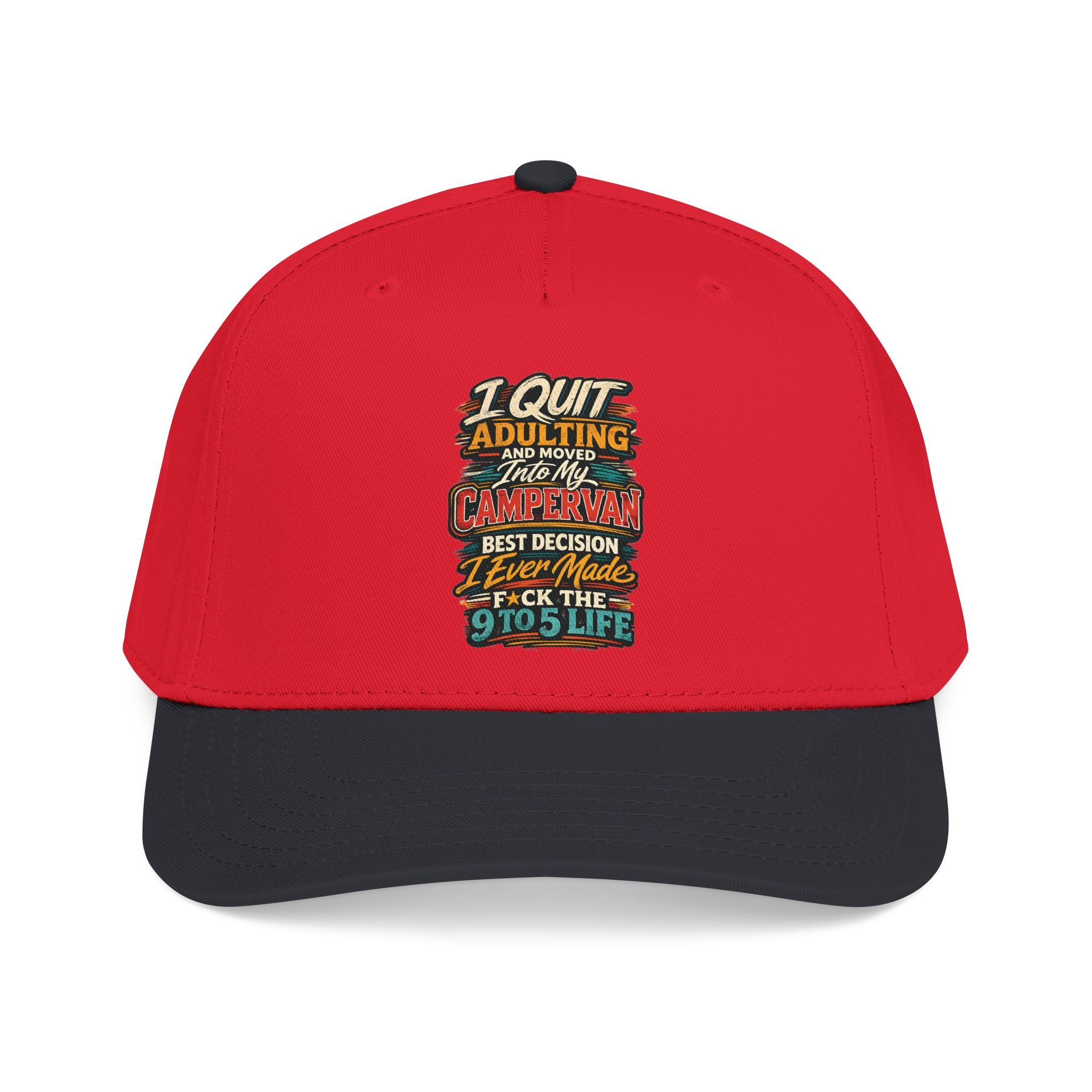 10181265349528843217_2048-3.jpeg Baseball Cap - "I Quit Adulting" Design F**K-Line