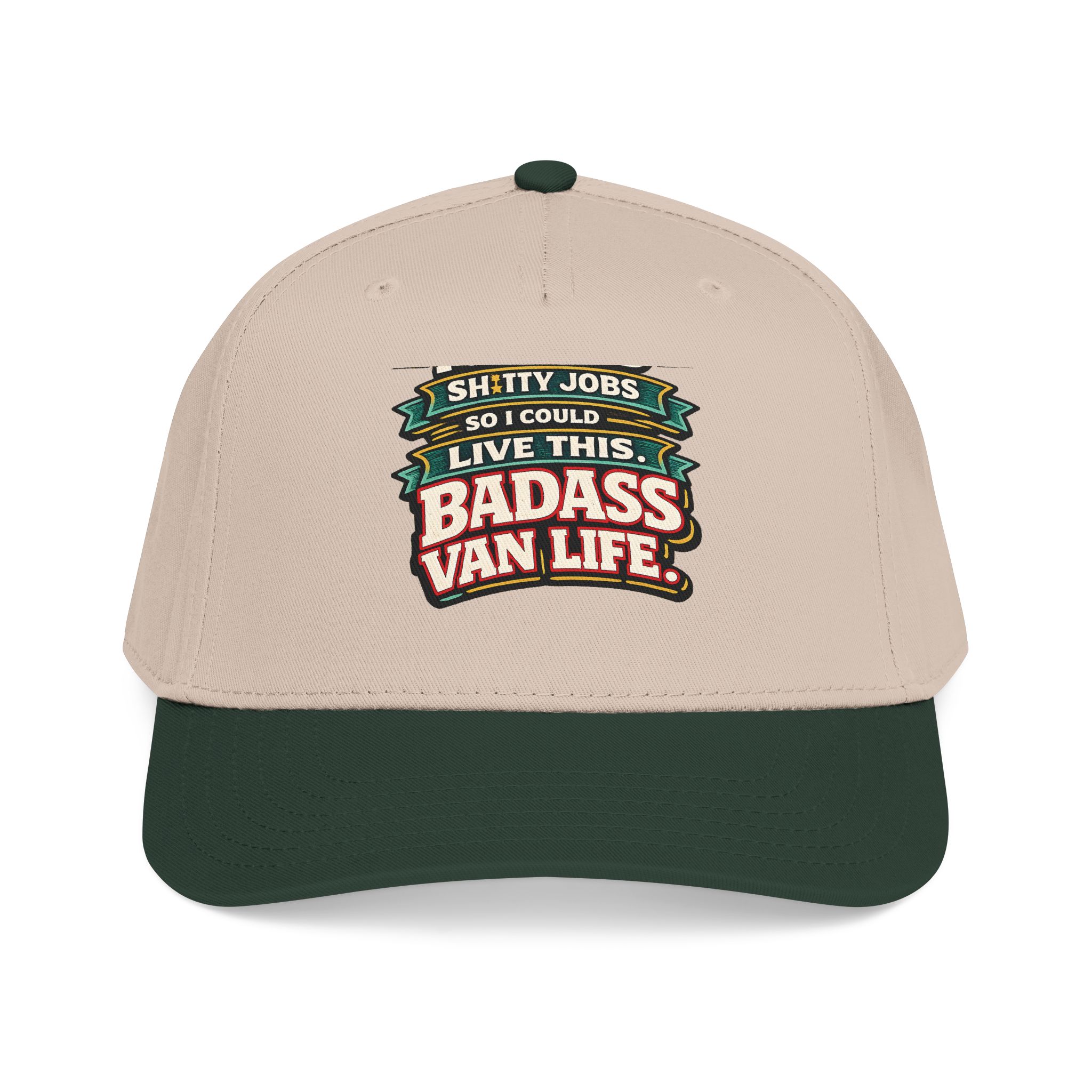 Baseball Cap - "I Worked Shitty Jobs" Design F**K-Line