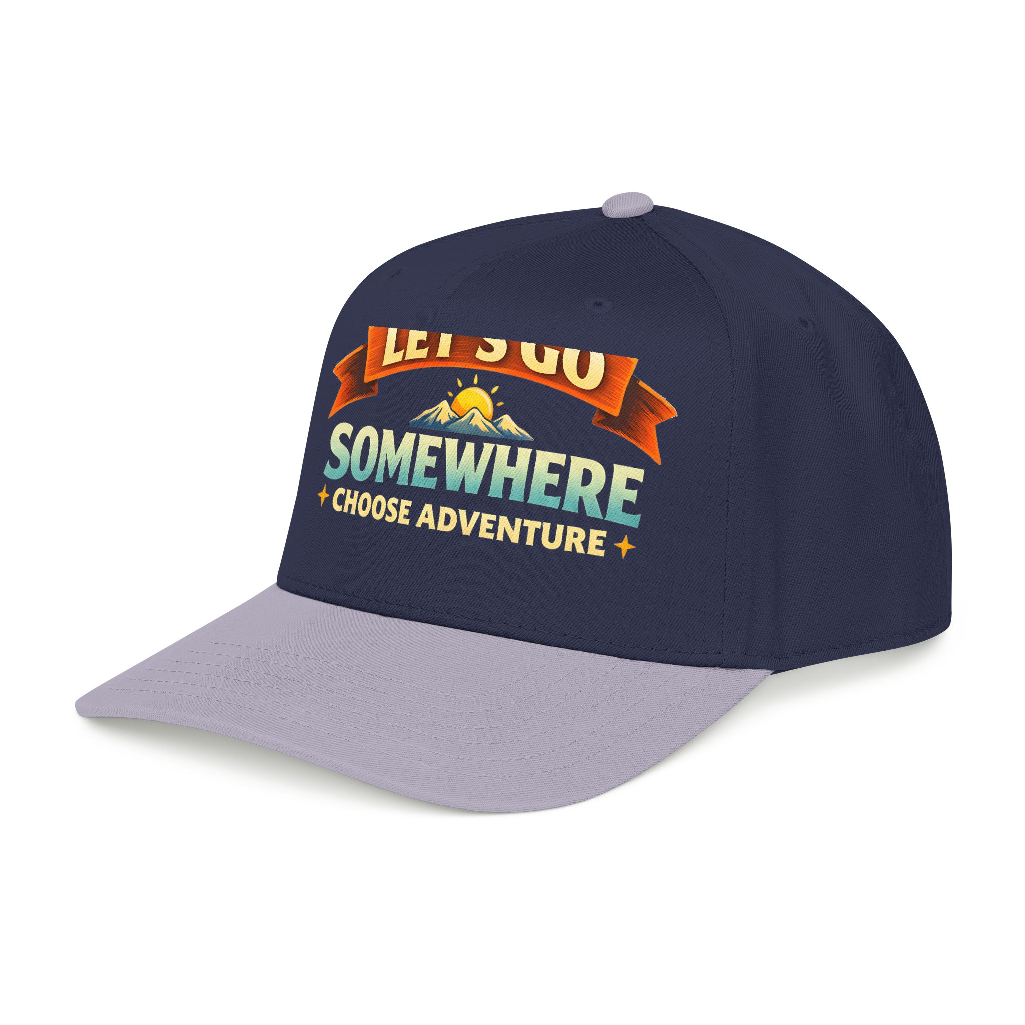 10191008890470198416_2048.jpeg Baseball Cap - "Lets Go Somewhere" Design Scenic-Line