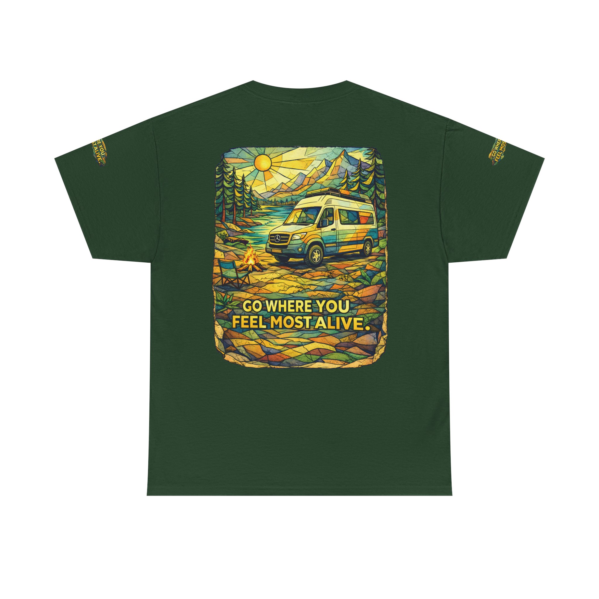 10207259451064863495_2048.jpeg Unisex Heavy Cotton Tee — "Go Where You Feel Most Alive" Design Cubic-Line