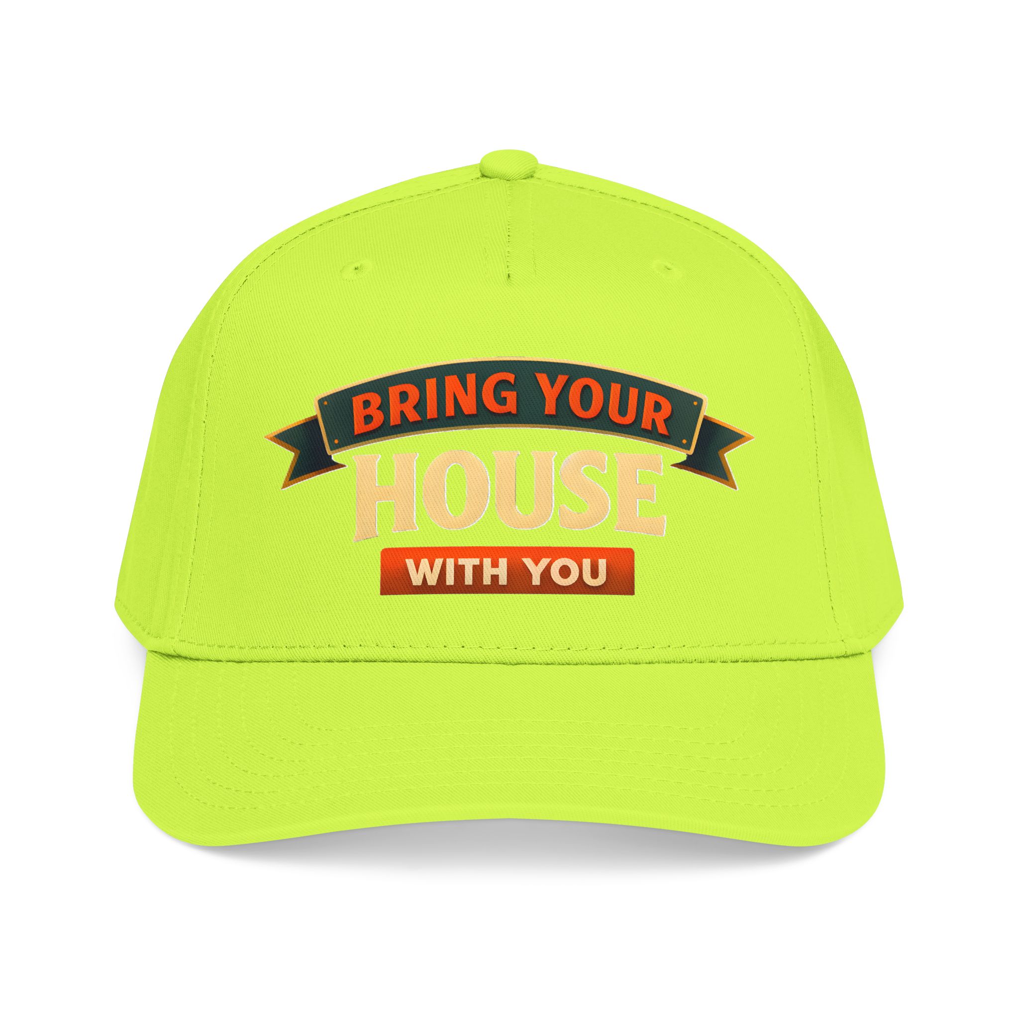 Baseball Cap - "Bring Your House With You" Design Scenic-Line