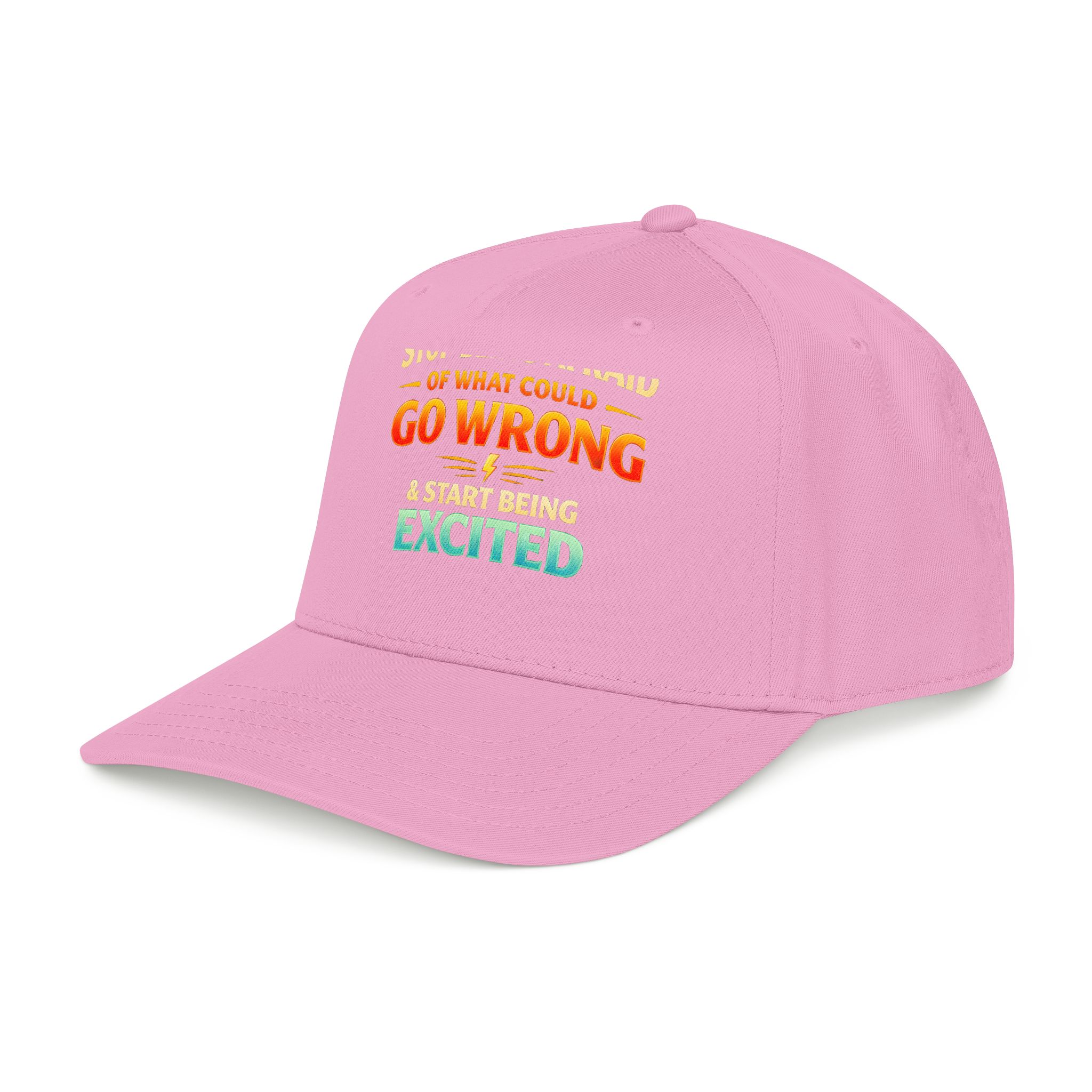 10275033848989880334_2048-1.jpeg Baseball Cap - "Stop Being Afraid Of What Could Go Wrong" Design Scenic-Line