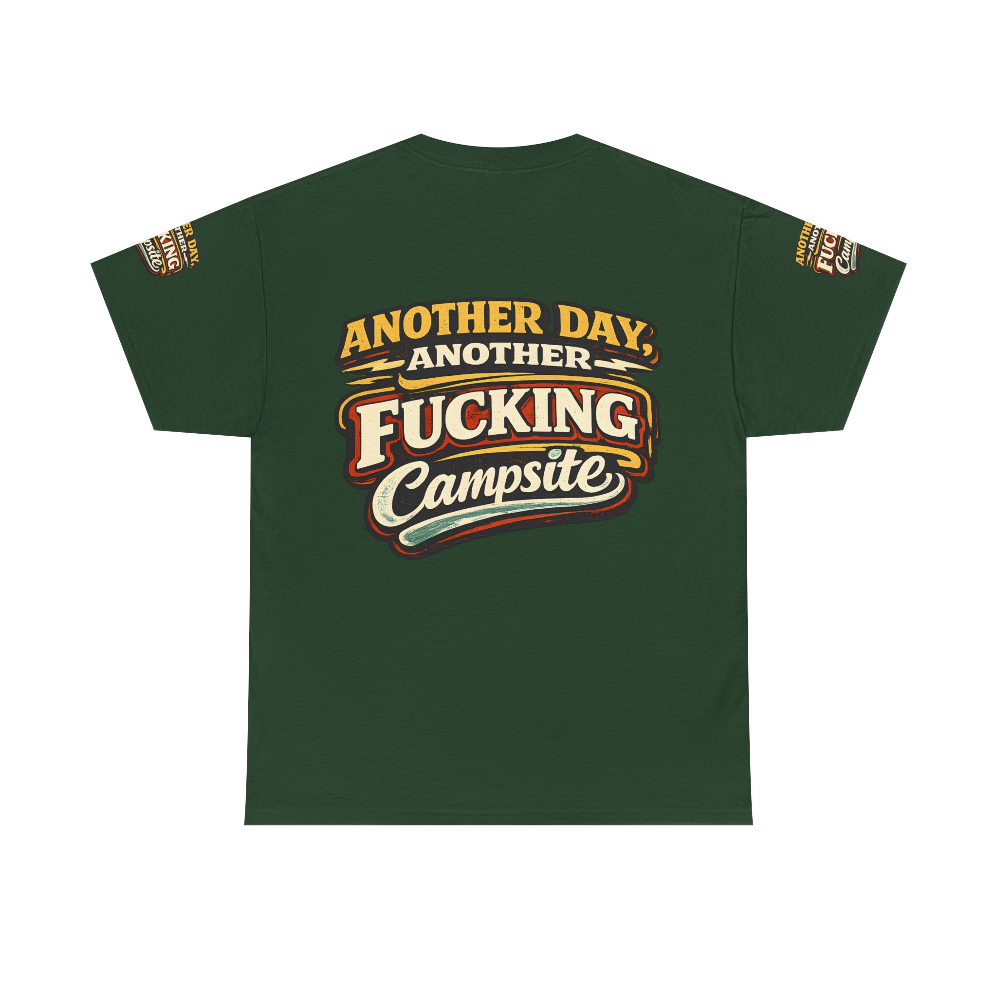 Unisex Heavy Cotton Tee — "Another Day" Design F**K-Line