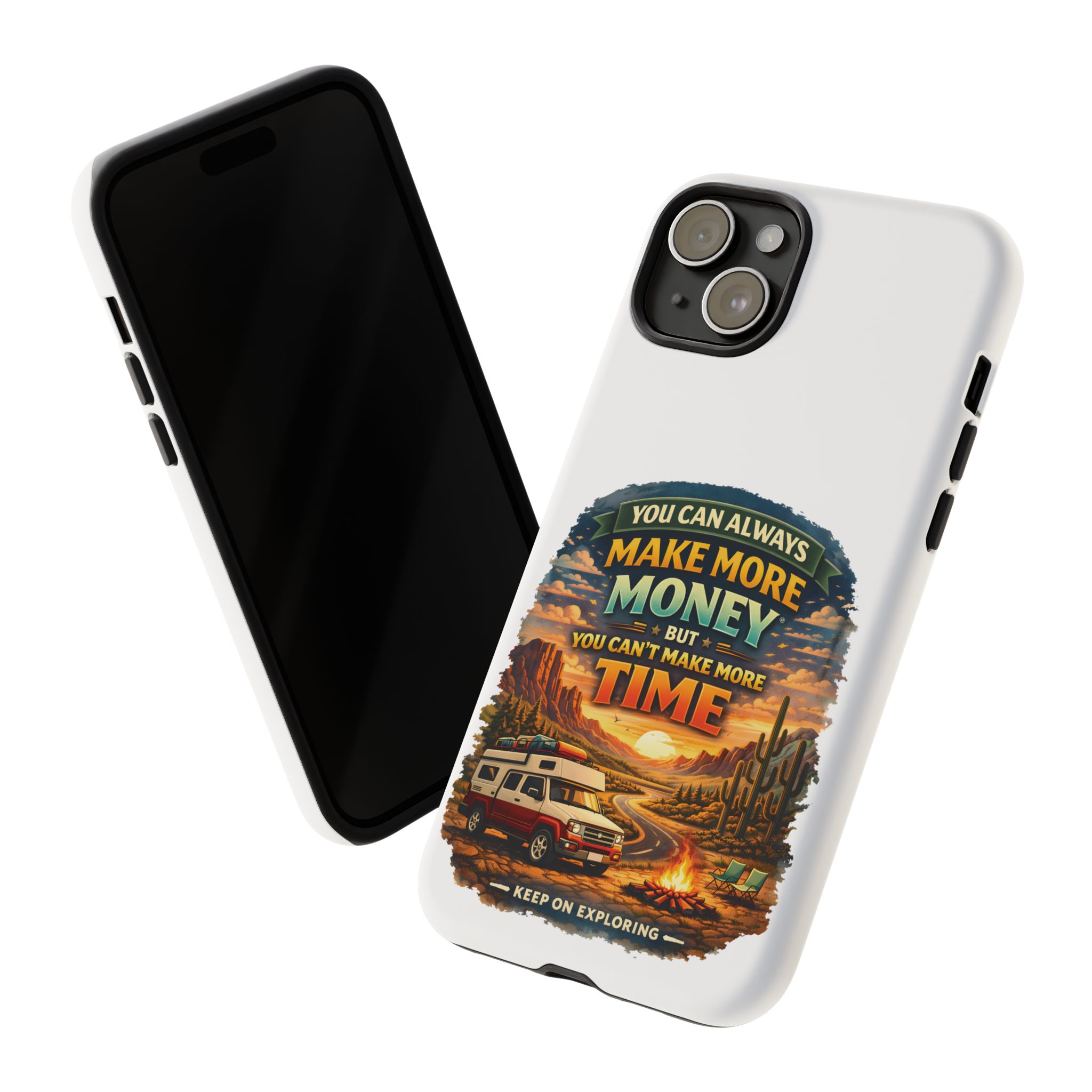 Phone Case — "You Can Always Make Money" (Design Scenic-Line)