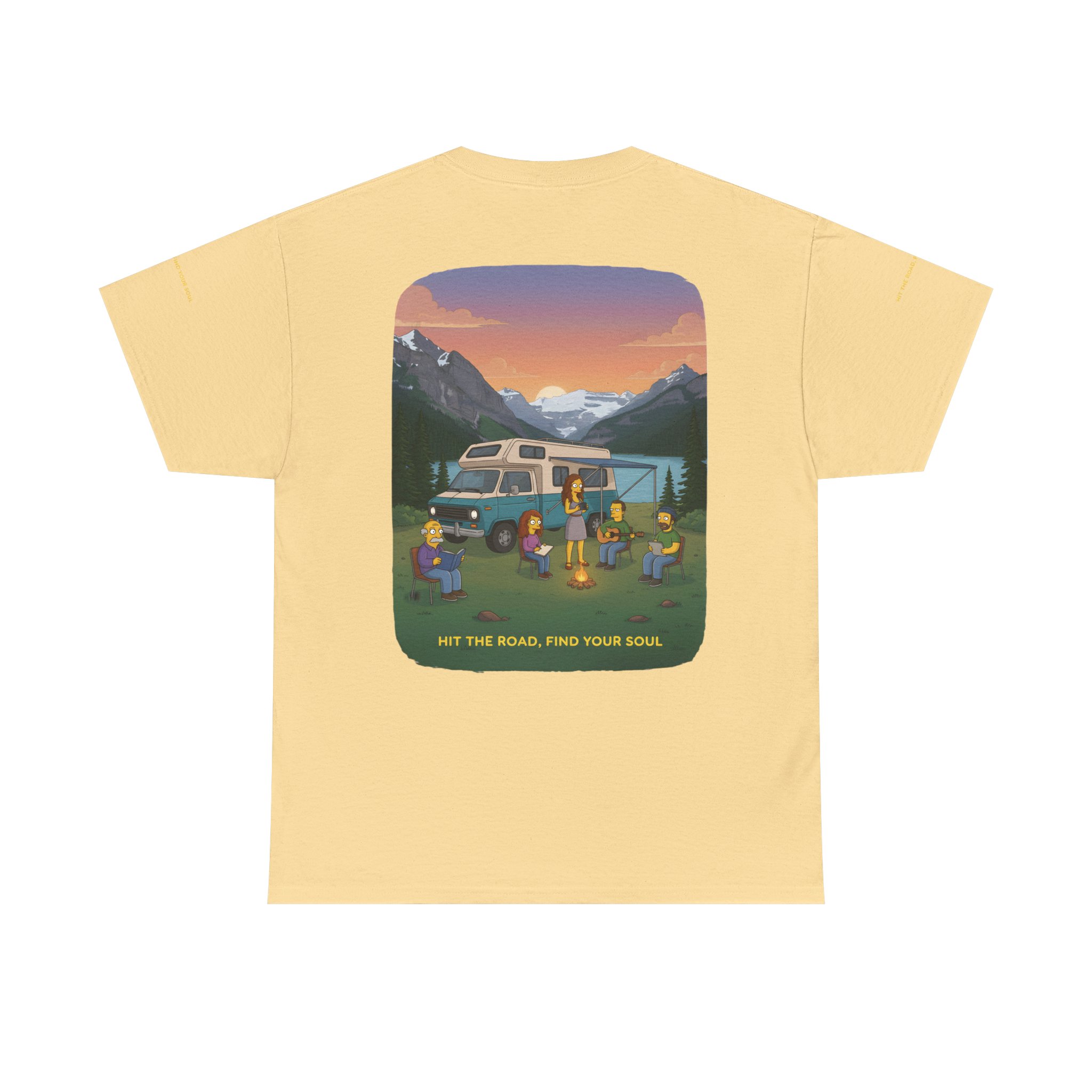 1028605966985267202_2048.jpeg Unisex Heavy Cotton Tee — "Hit The Road-Find Your Soul" Design Sitcom-Line