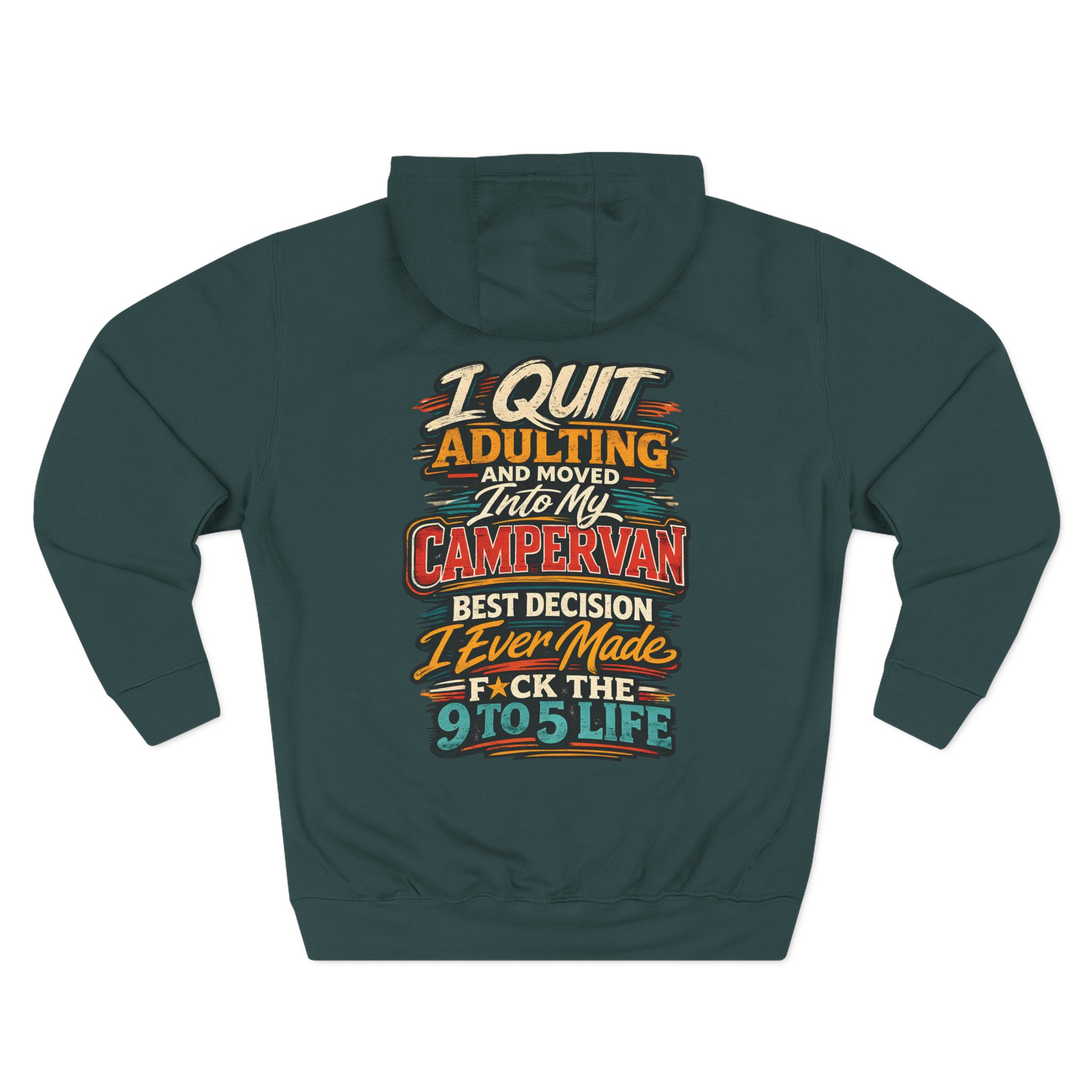 10317127736035383298_2048.jpeg Three-Panel Fleece Hoodie - "I Quit Adulting" Design F**K-Line