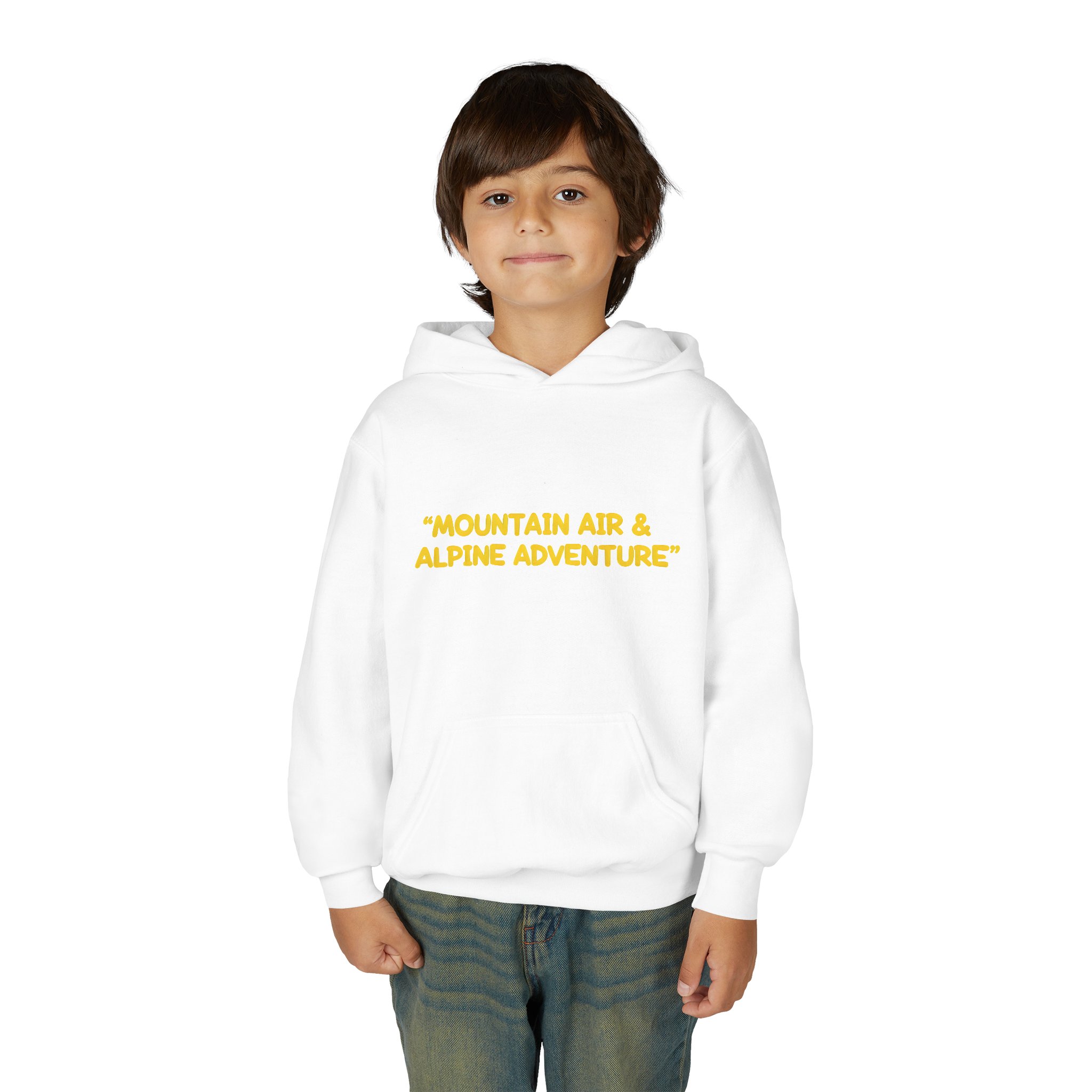 1032262641887381682_2048.jpeg Youth Hoodie(Gildan) – "Mountain Air And Alpine Adventure" (Design Sitcom-Line)