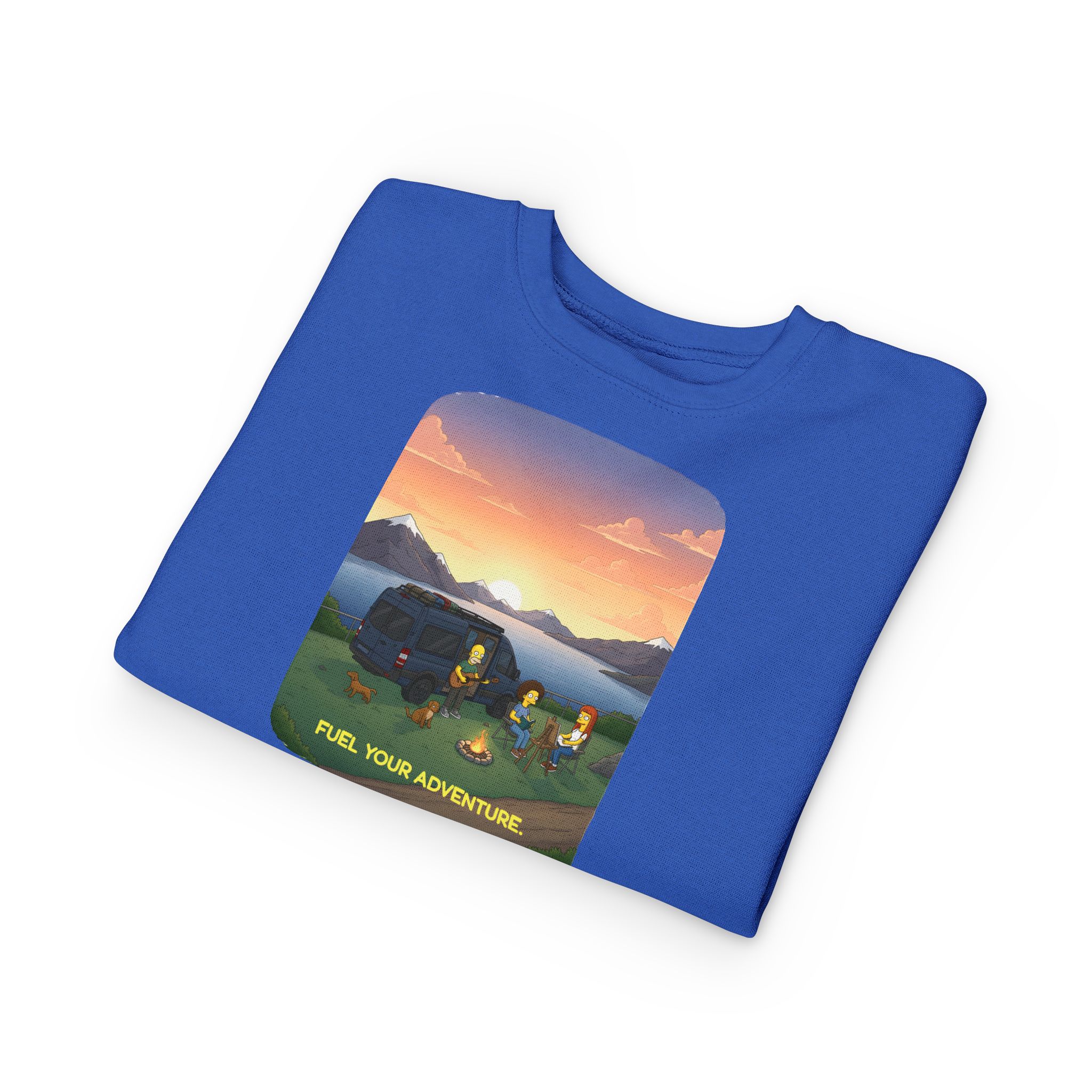 Toddler Sweatshirt - "Fuel Your Adventure" (Design Sitcom-Line)