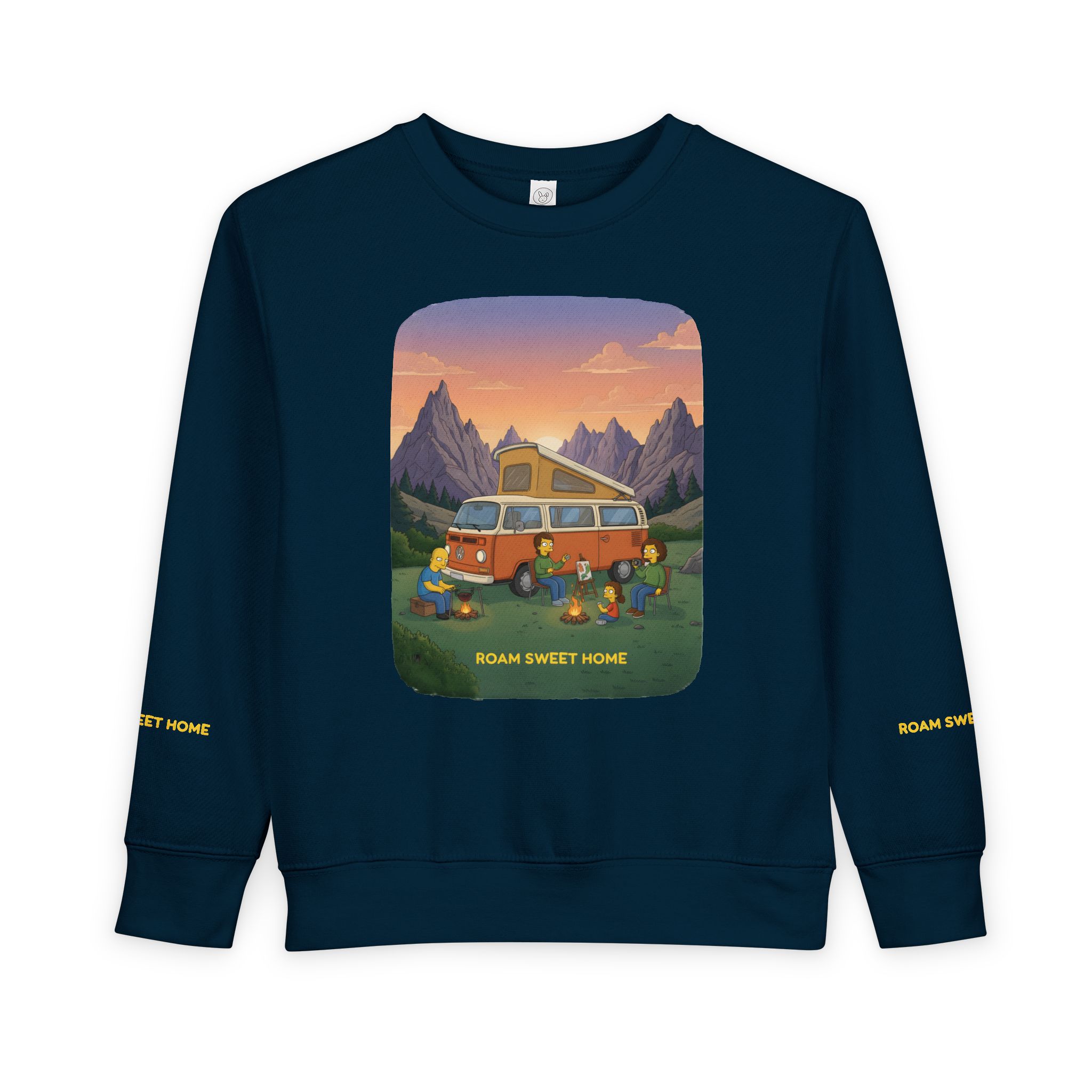Toddler Sweatshirt - "Roam Sweet Home" (Design Sitcom-Line)