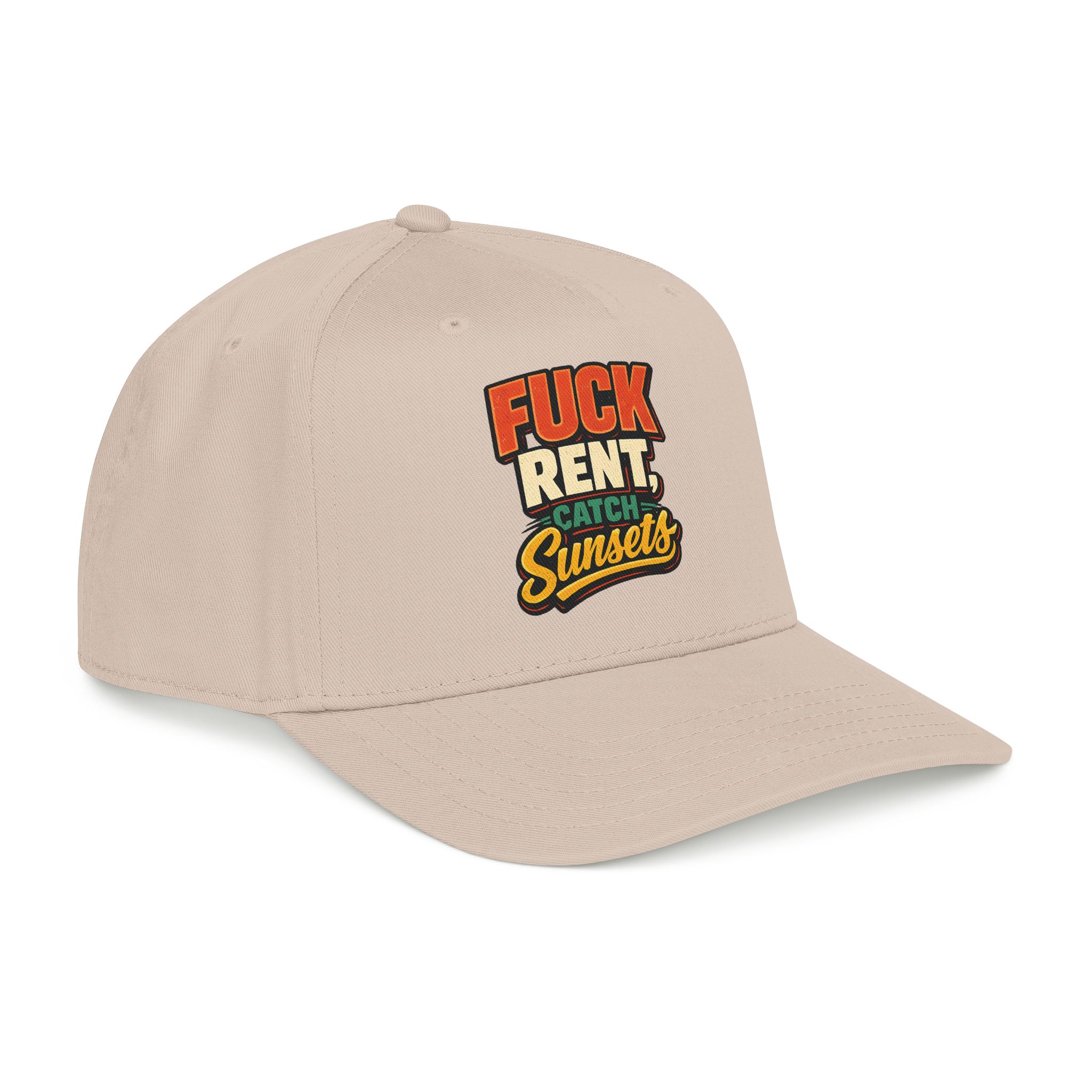 Baseball Cap - "Fuck Rent Catch Sunsets" Design F**K-Line