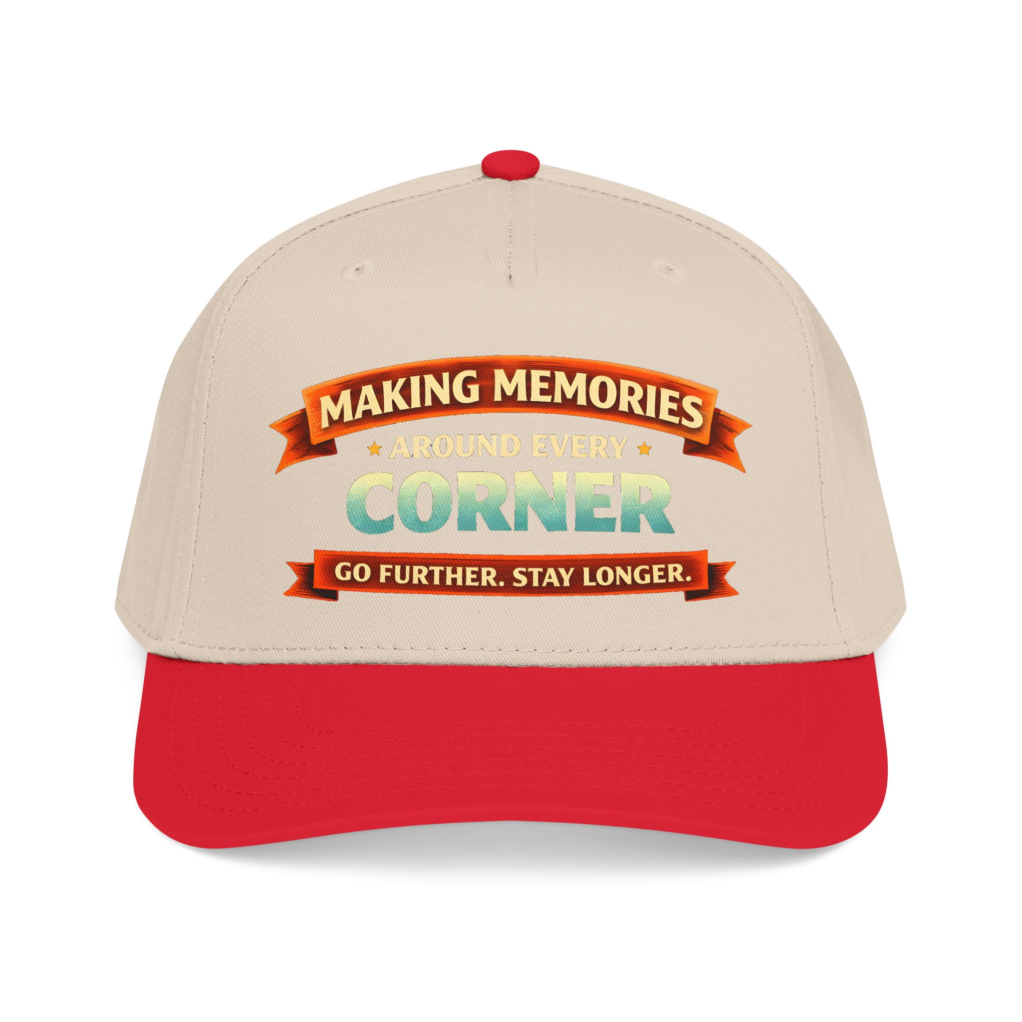 Baseball Cap - "Making Memories Around Every Corner" Design Scenic-Line