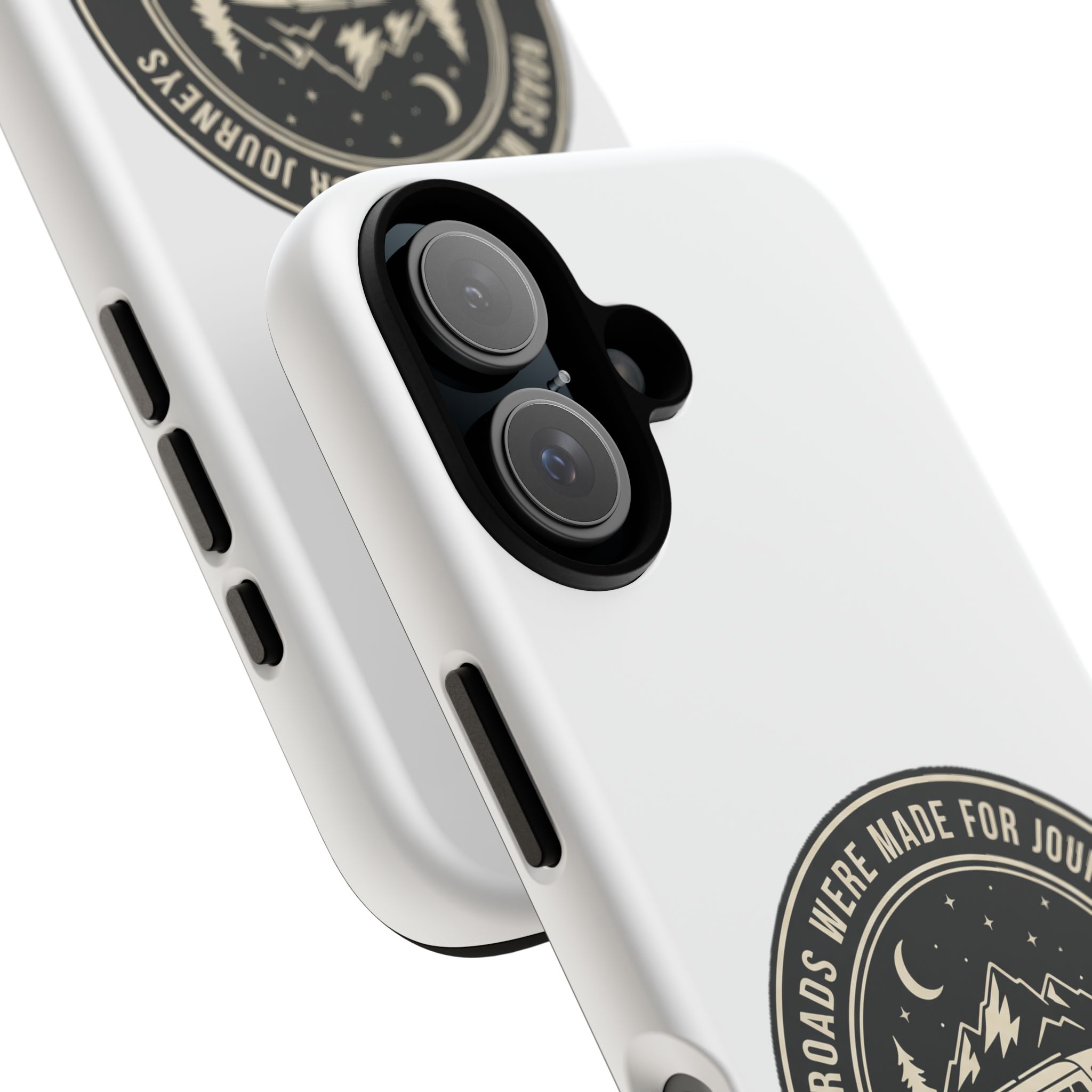 Phone Case — "ROAD WHERE MADE FOR JOURNEYS-NOT DESTINATIONS" Camper Van Design