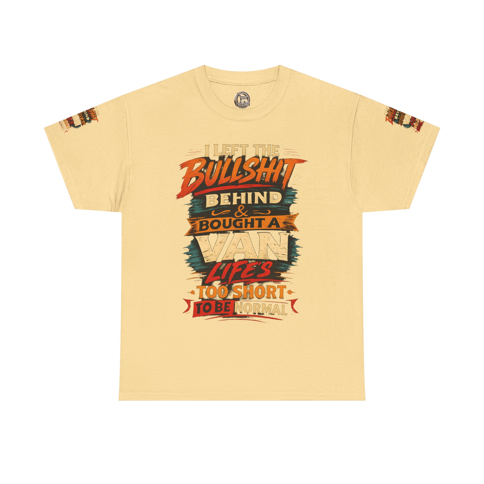 10454616364013608682_2048.jpeg Unisex Heavy Cotton Tee — "I Left The Bullshit" Design F**K-Line