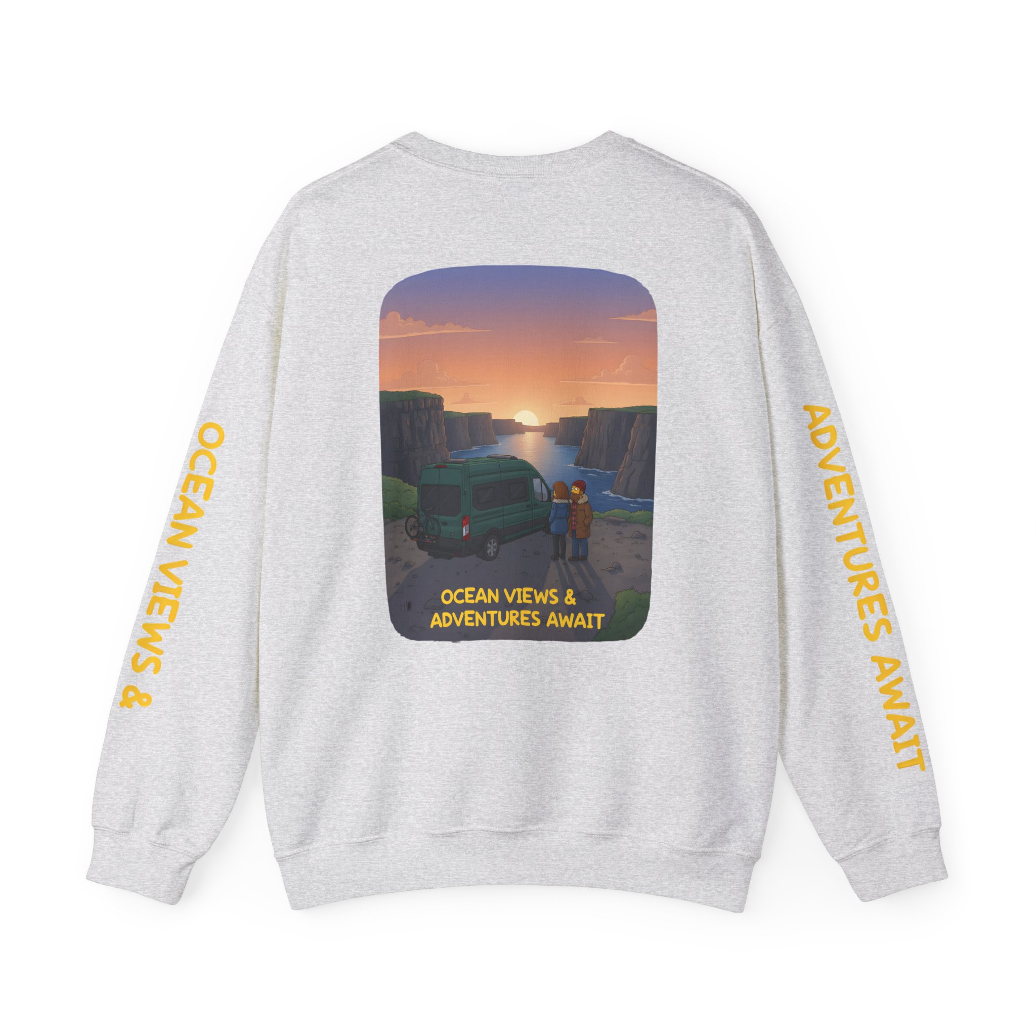 10464855620449630217_2048-1.jpeg Unisex Heavy Blend™ Crewneck Sweatshirt — "Ocean Views-Adventures Awaits" Design Sitcom-Line
