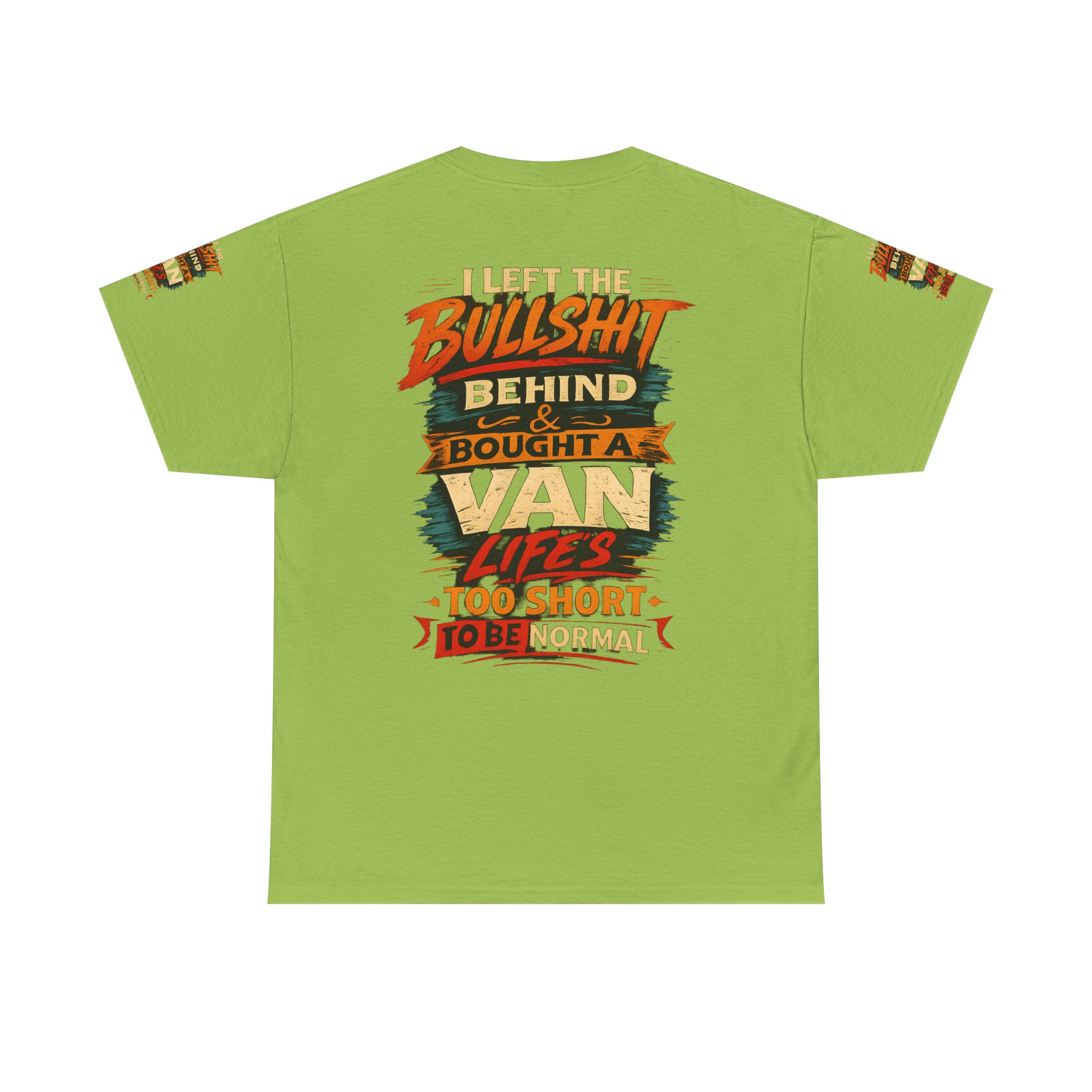 10474683347331221062_2048.jpeg Unisex Heavy Cotton Tee — "I Left The Bullshit" Design F**K-Line