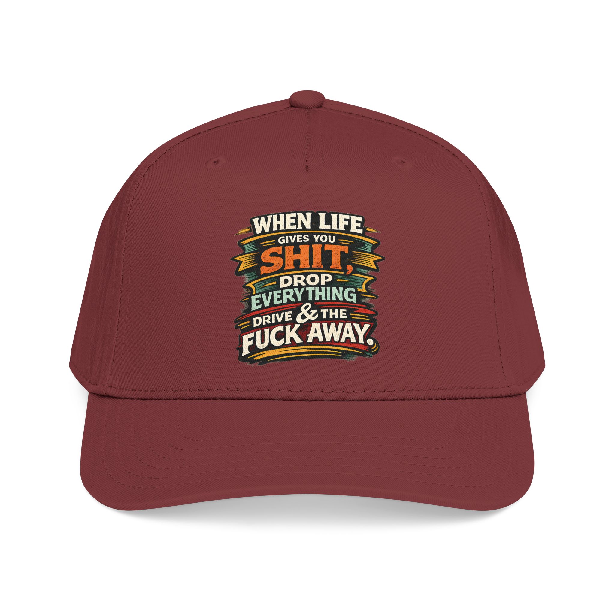 Baseball Cap - "When Live Gives You Shit" Design F**K-Line