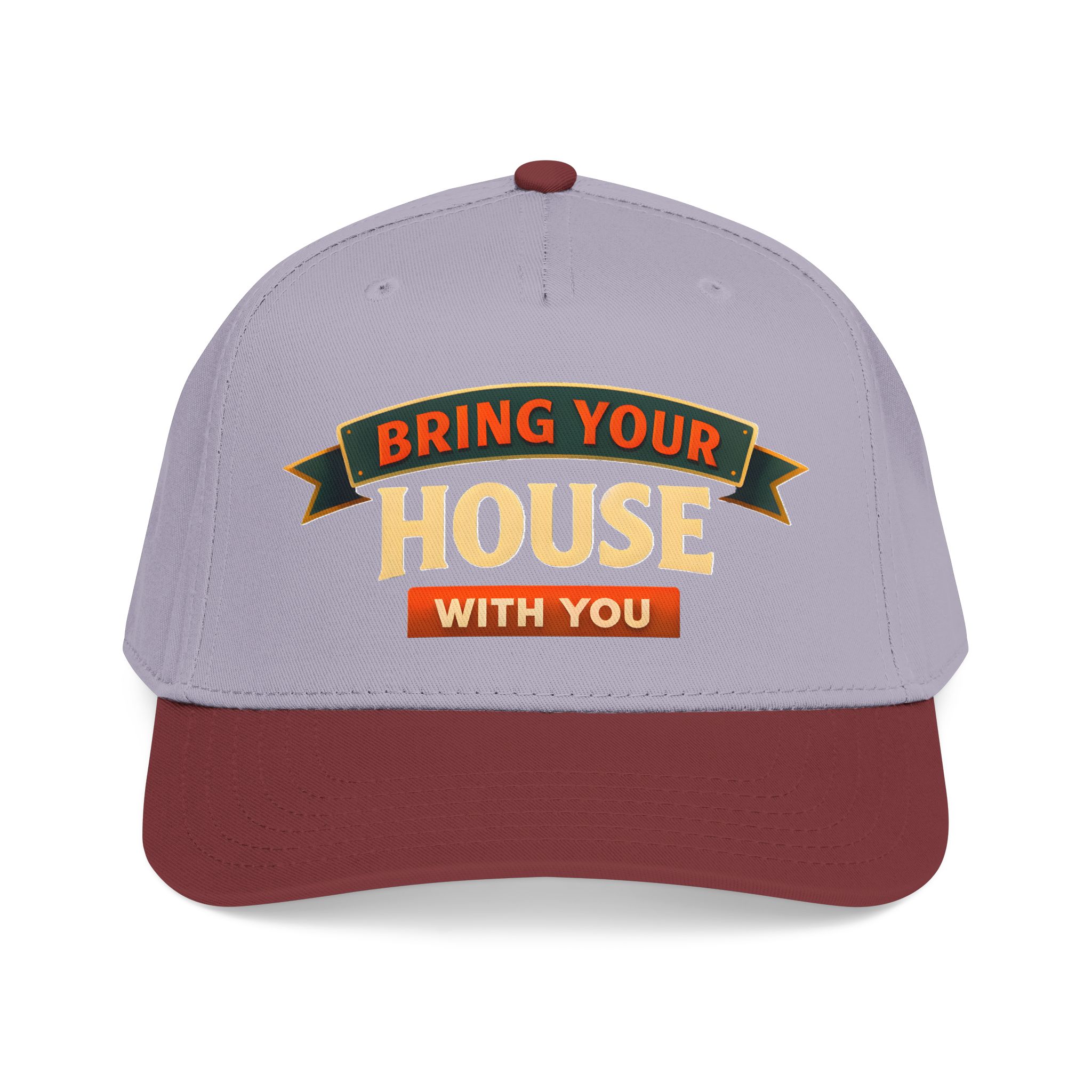 Baseball Cap - "Bring Your House With You" Design Scenic-Line