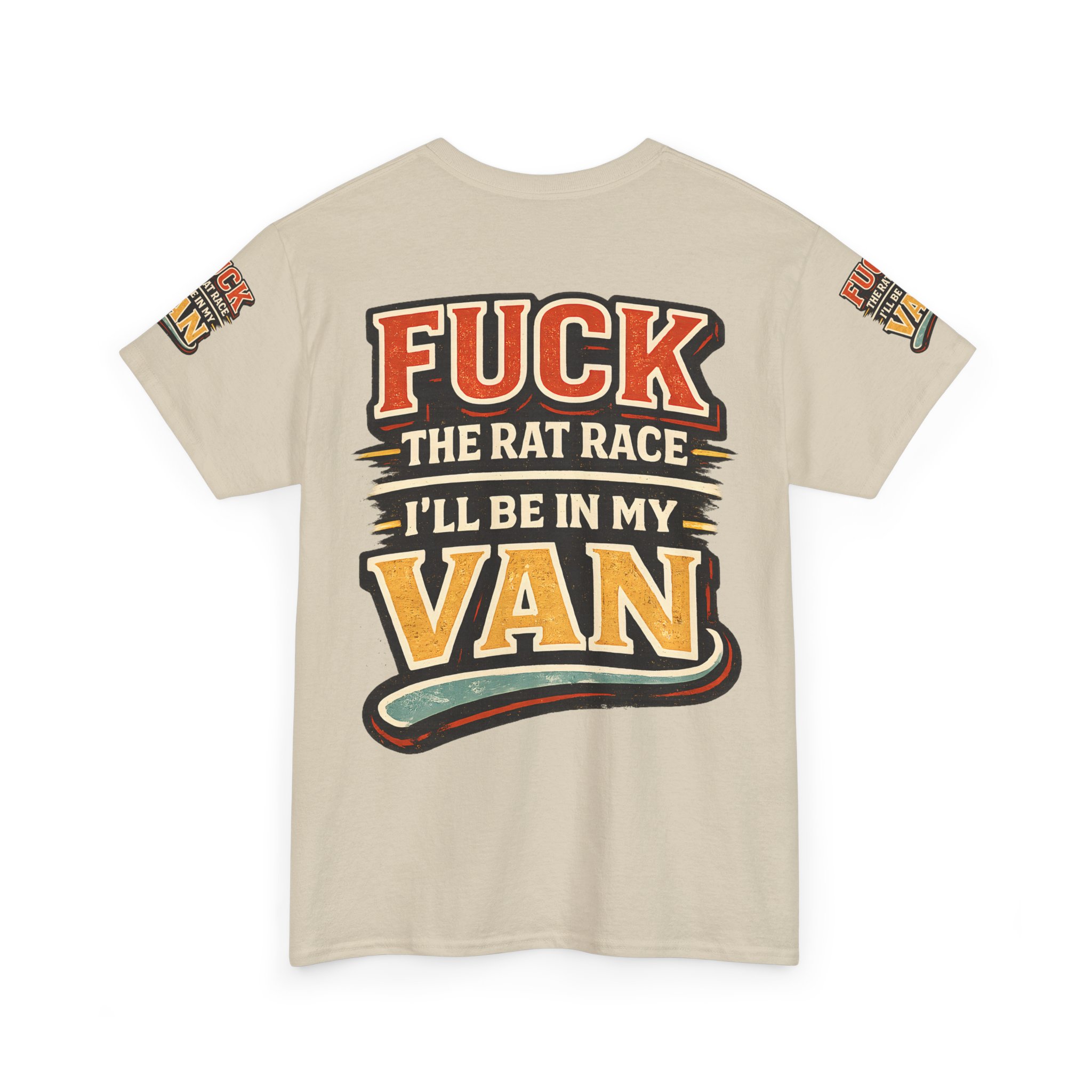10509633850619007986_2048.jpeg Unisex Heavy Cotton Tee — "Fuck The Rat Race" Design F**K-Line