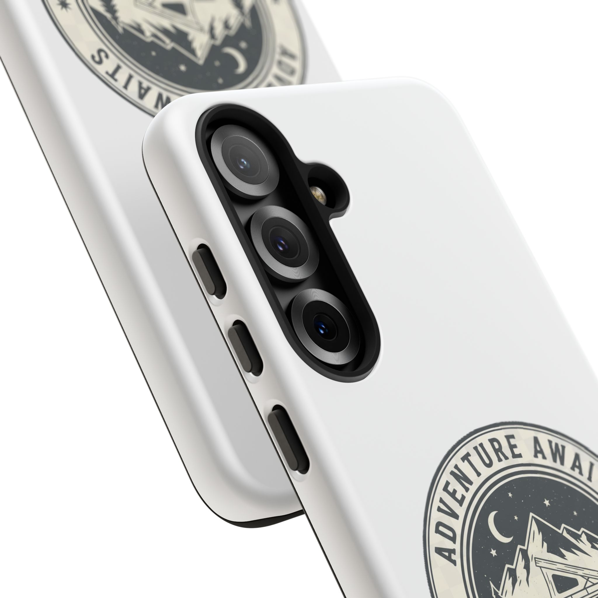 Phone Case — "Adventure Awaits-Go Where You Feel Most Alive" Camper Van Design