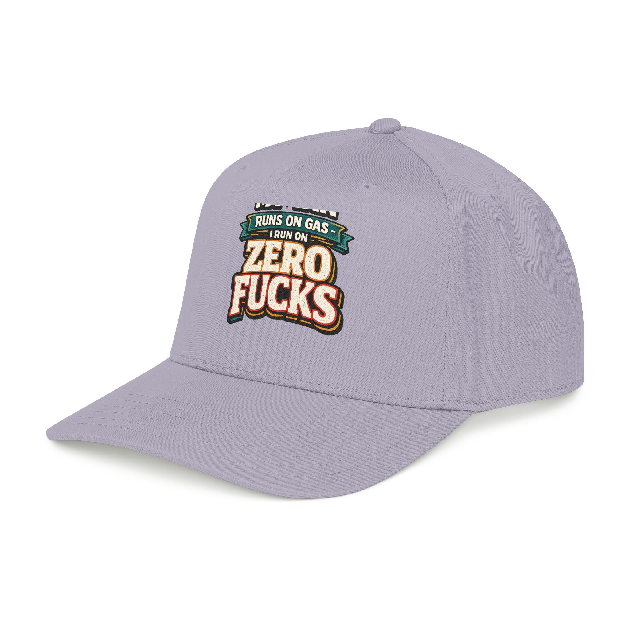 Baseball Cap - "My Van Runs On Gas" Design F**K-Line