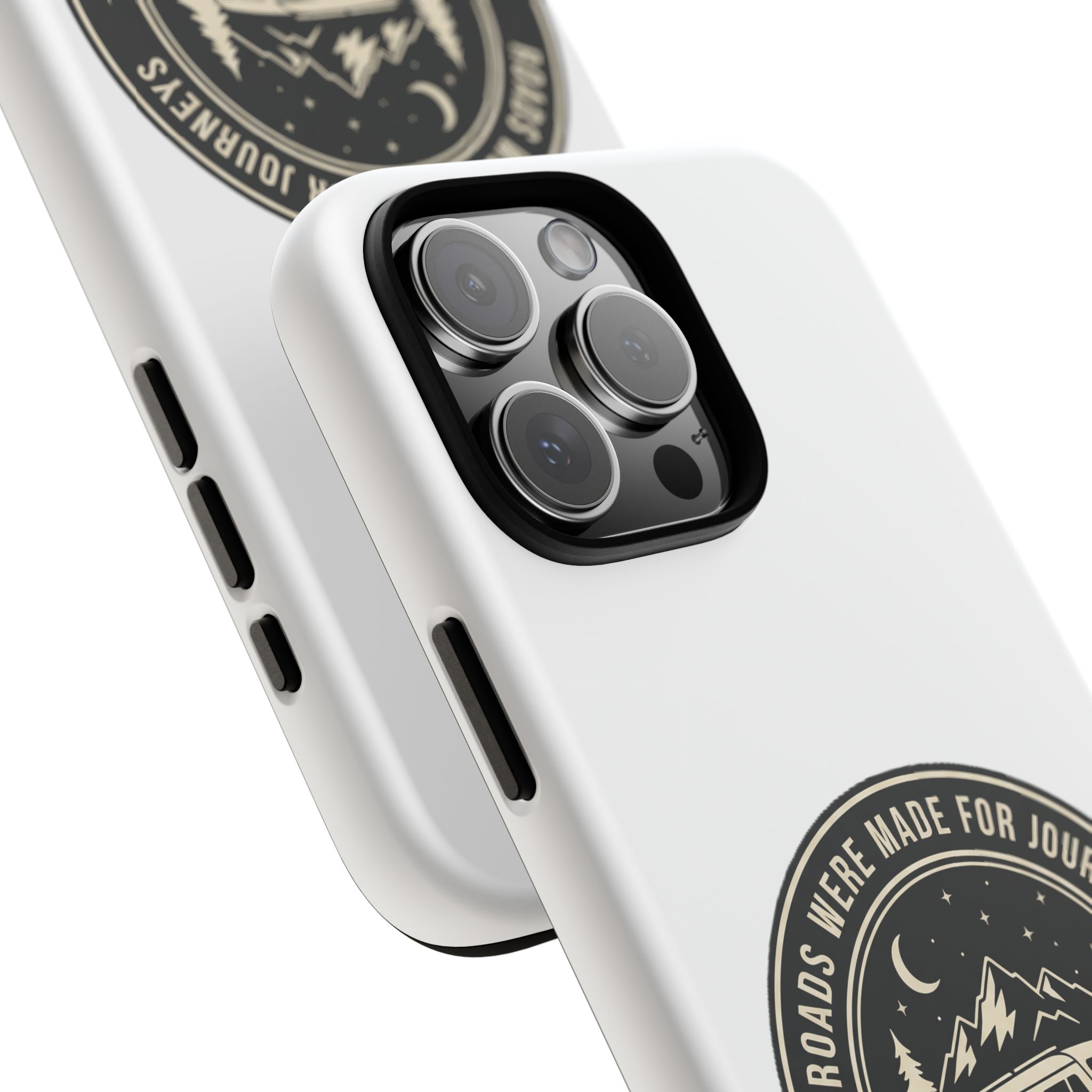 Phone Case — "ROAD WHERE MADE FOR JOURNEYS-NOT DESTINATIONS" Camper Van Design