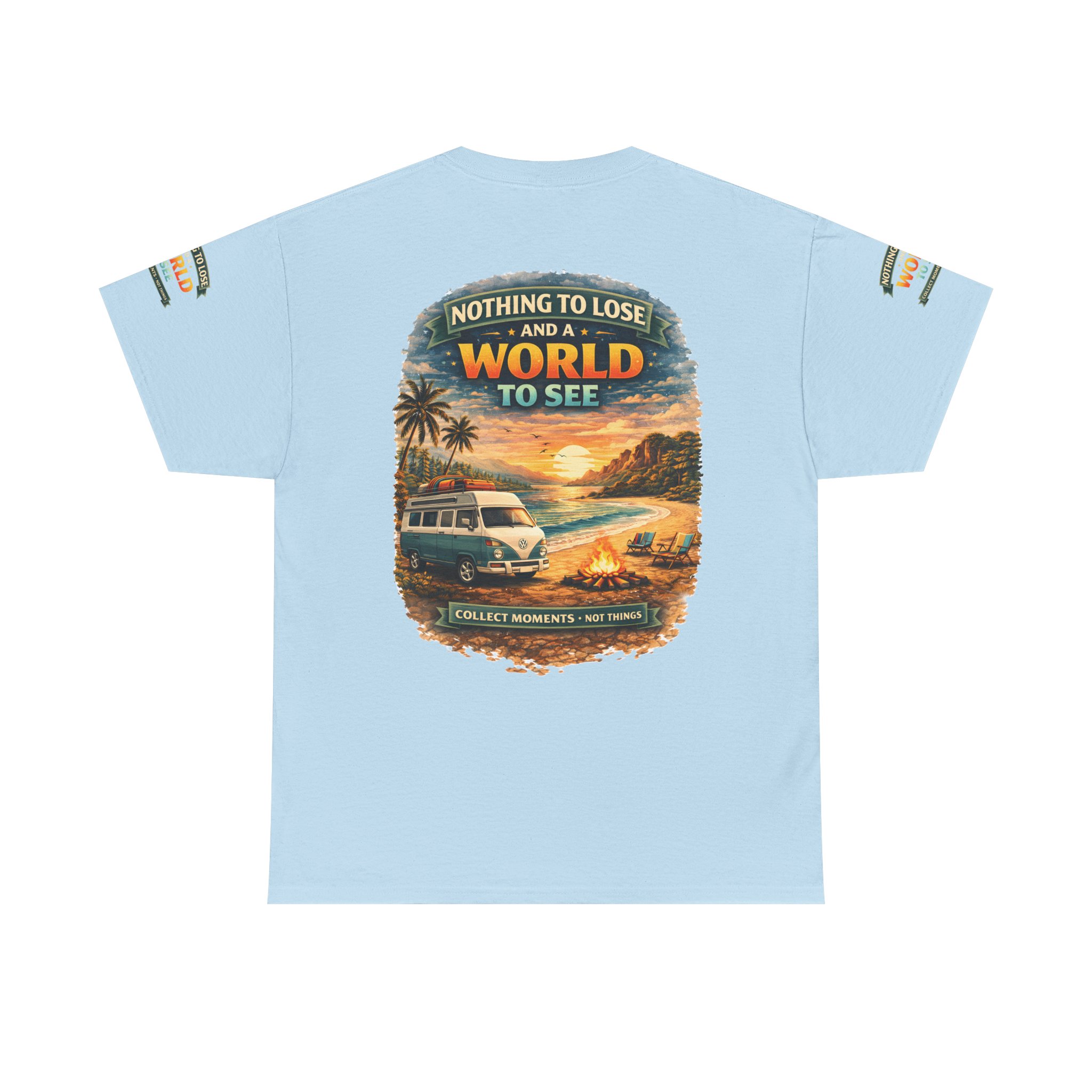10565606538493545243_2048.jpeg Unisex Heavy Cotton Tee — "Nothing To Lose " Design Scenic-Line