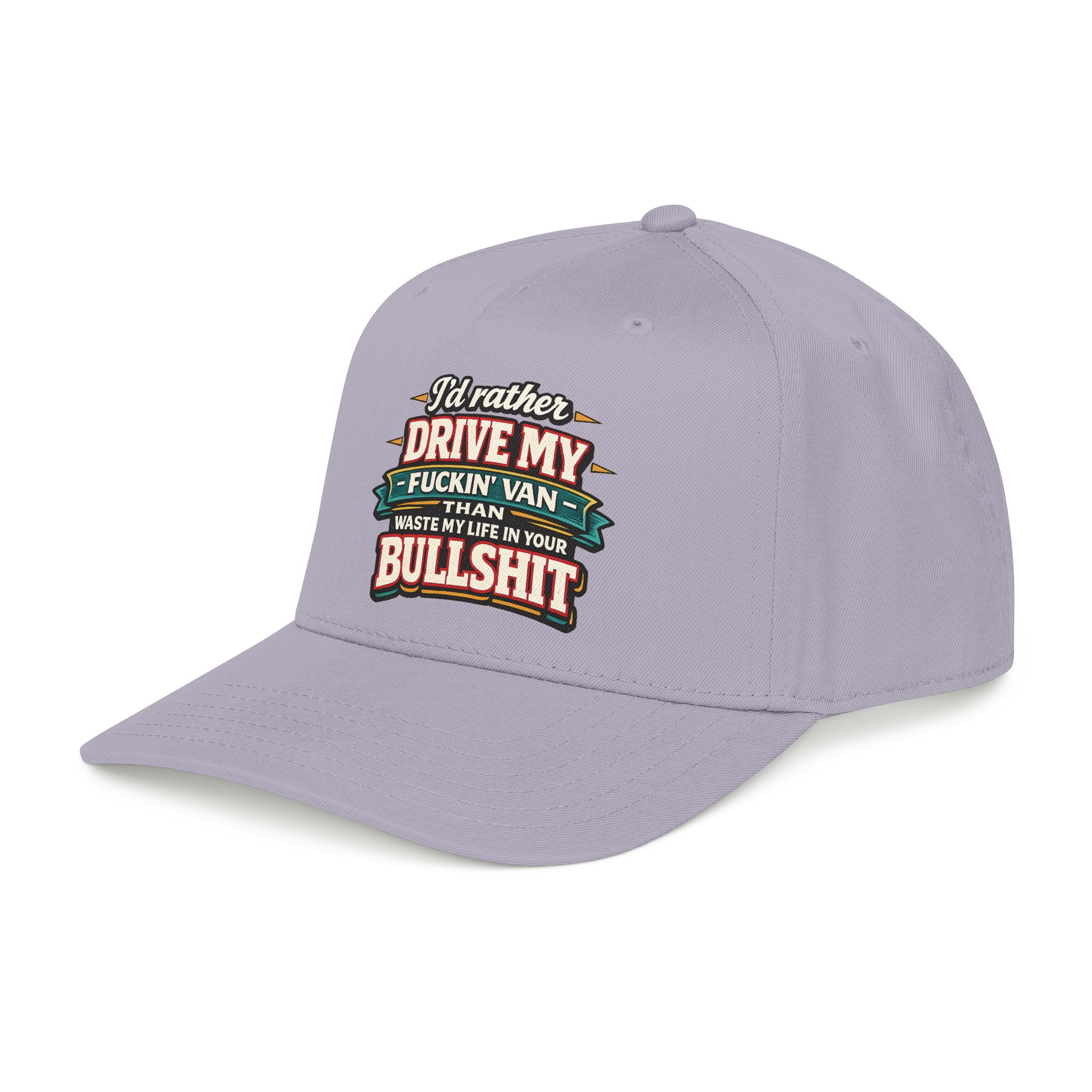 Baseball Cap - "I´d Rather Drive My Fucking Van" Design F**K-Line
