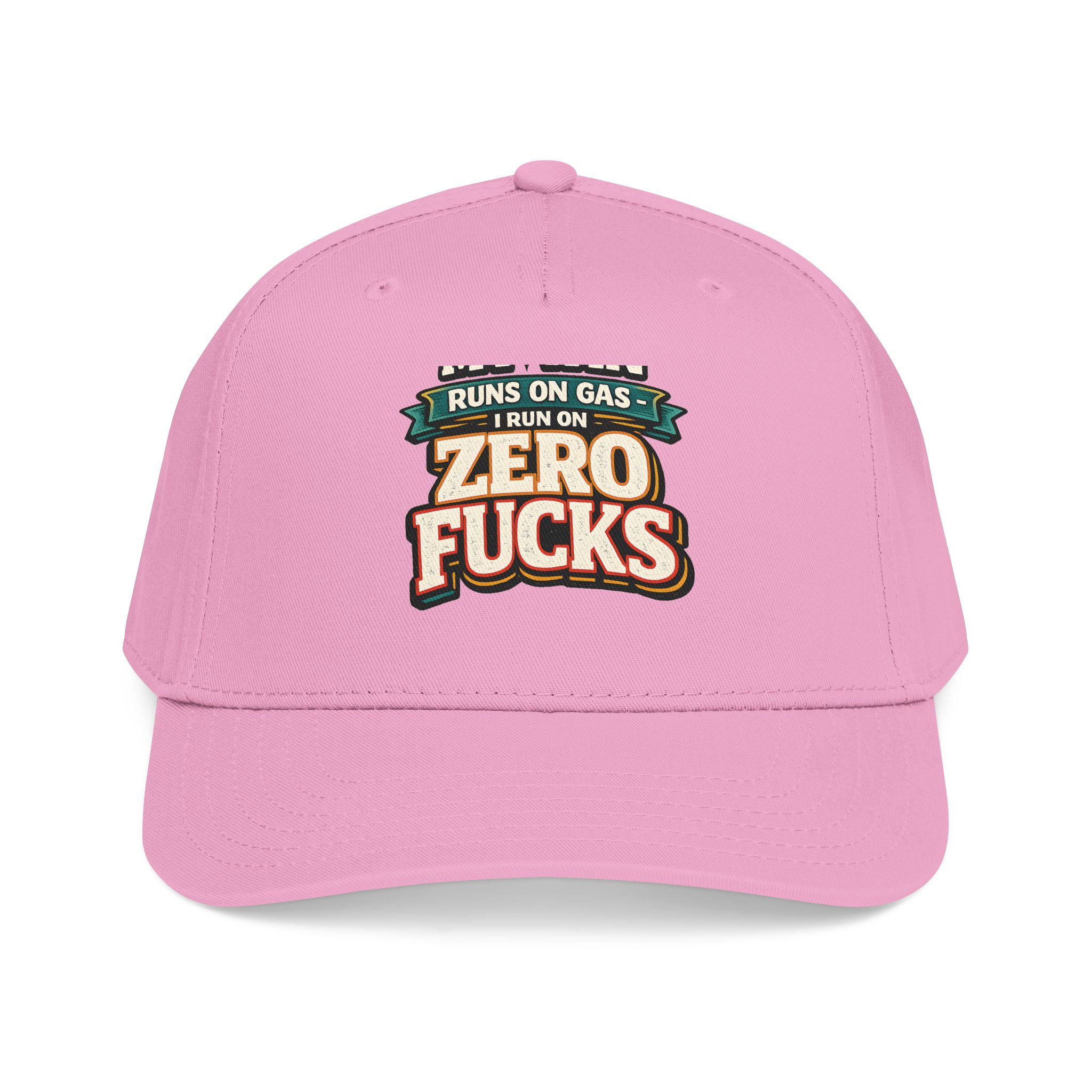 Baseball Cap - "My Van Runs On Gas" Design F**K-Line