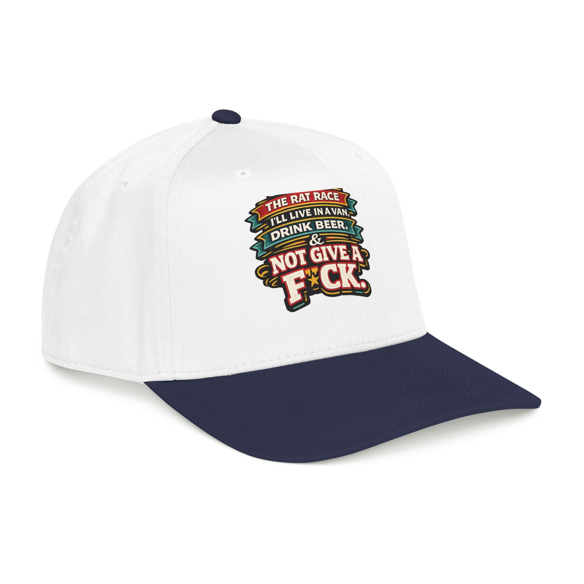 Baseball Cap - "Screw The Rat Race" Design F**K-Line