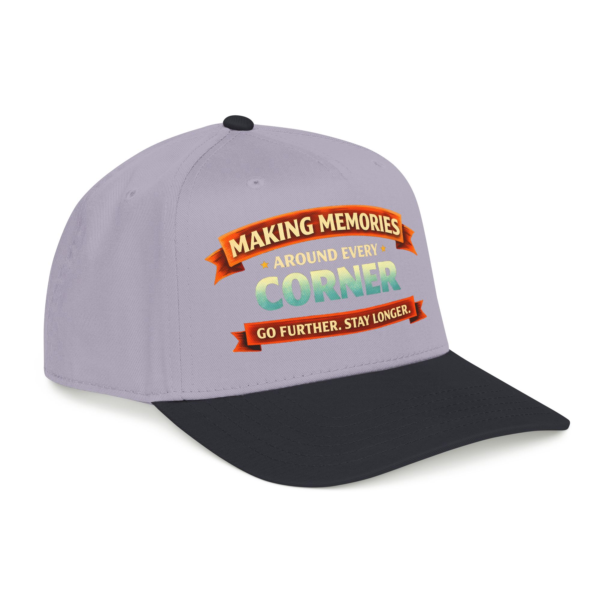 Baseball Cap - "Making Memories Around Every Corner" Design Scenic-Line