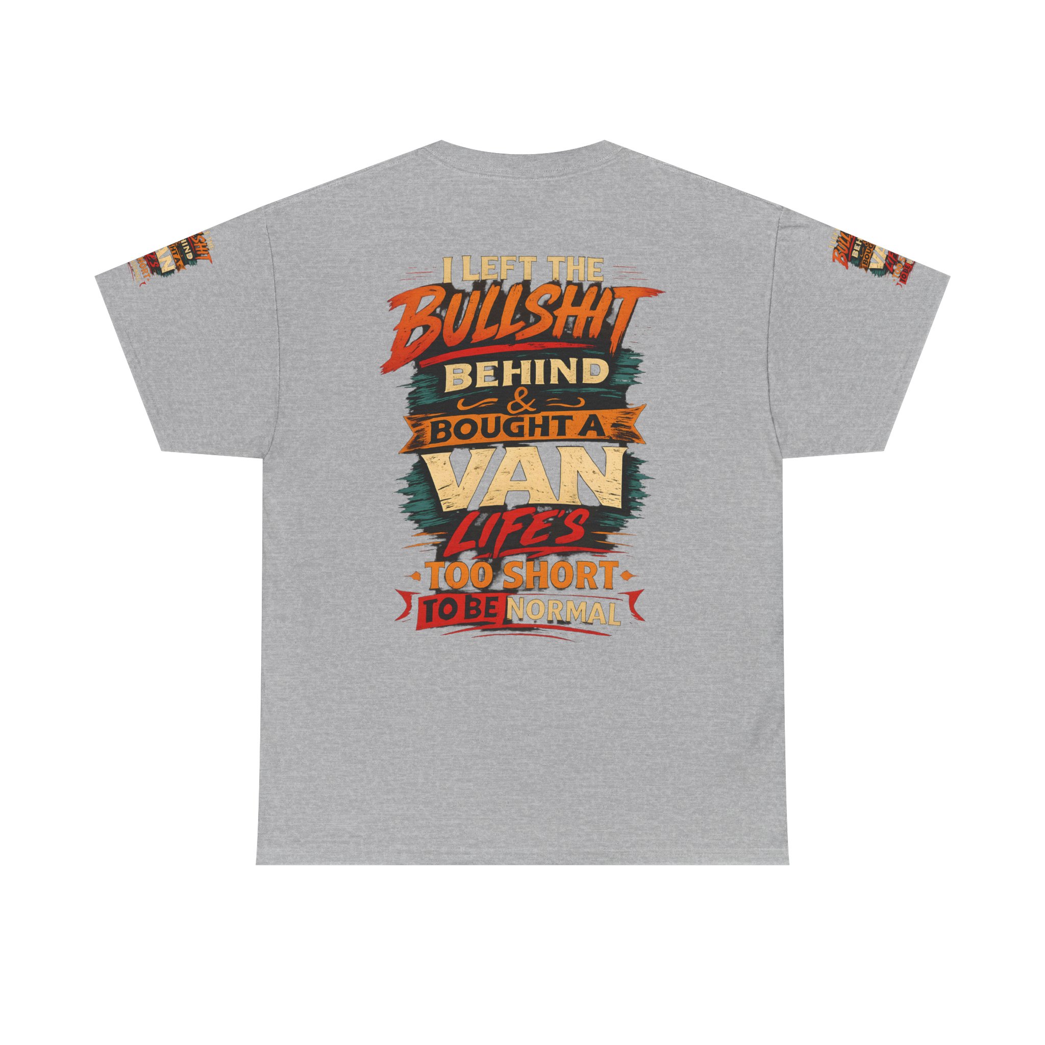 10600287898762607132_2048.jpeg Unisex Heavy Cotton Tee — "I Left The Bullshit" Design F**K-Line