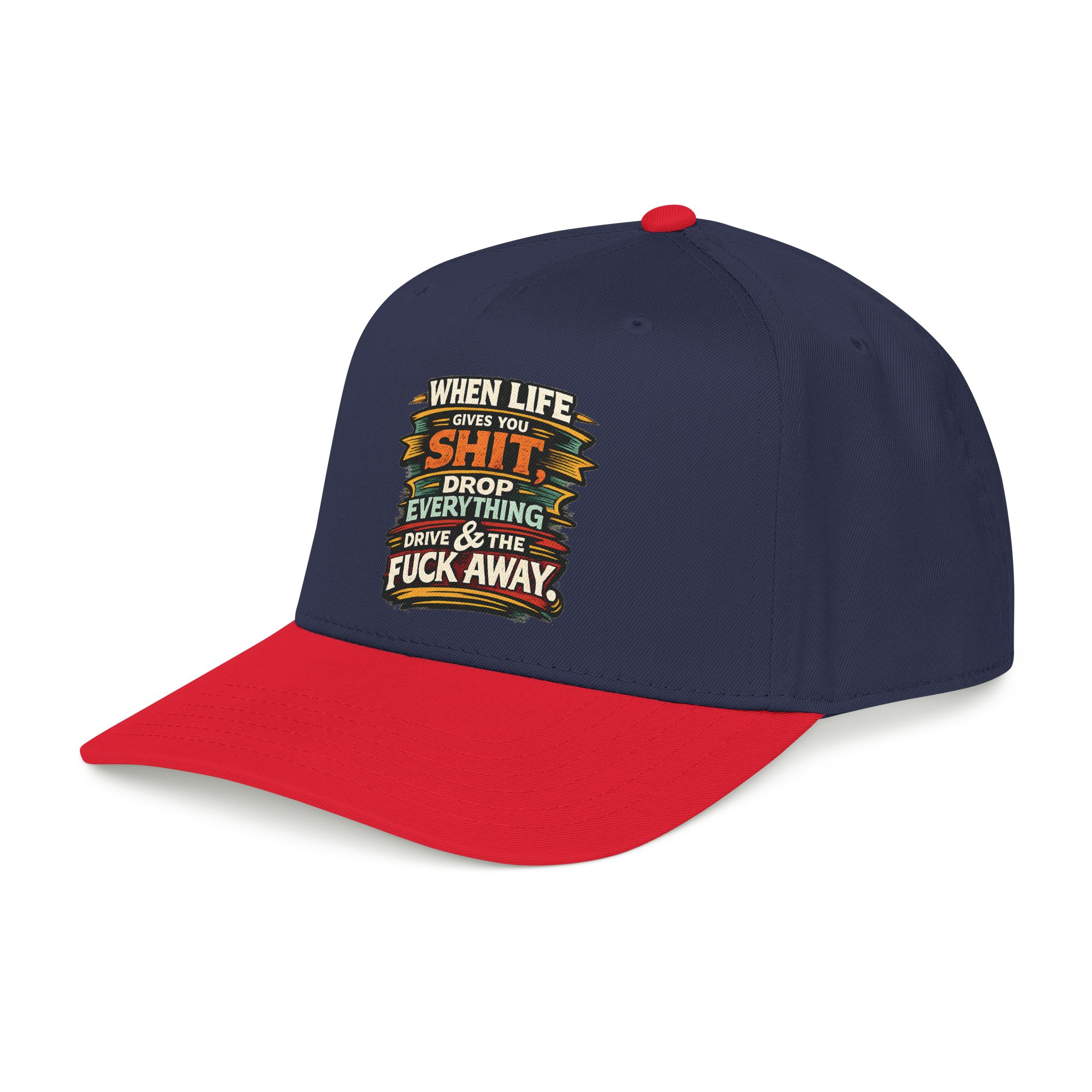 Baseball Cap - "When Live Gives You Shit" Design F**K-Line