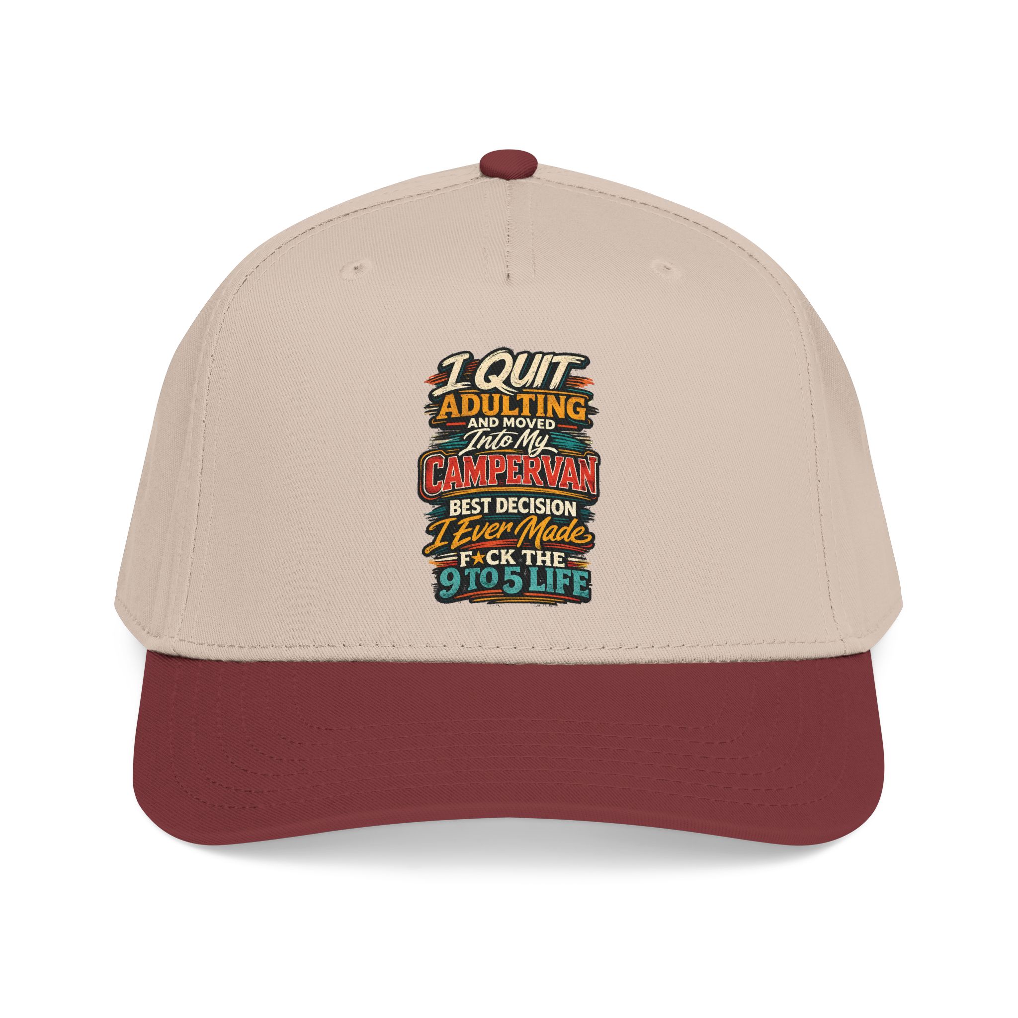 10616929138042969403_2048-3.jpeg Baseball Cap - "I Quit Adulting" Design F**K-Line