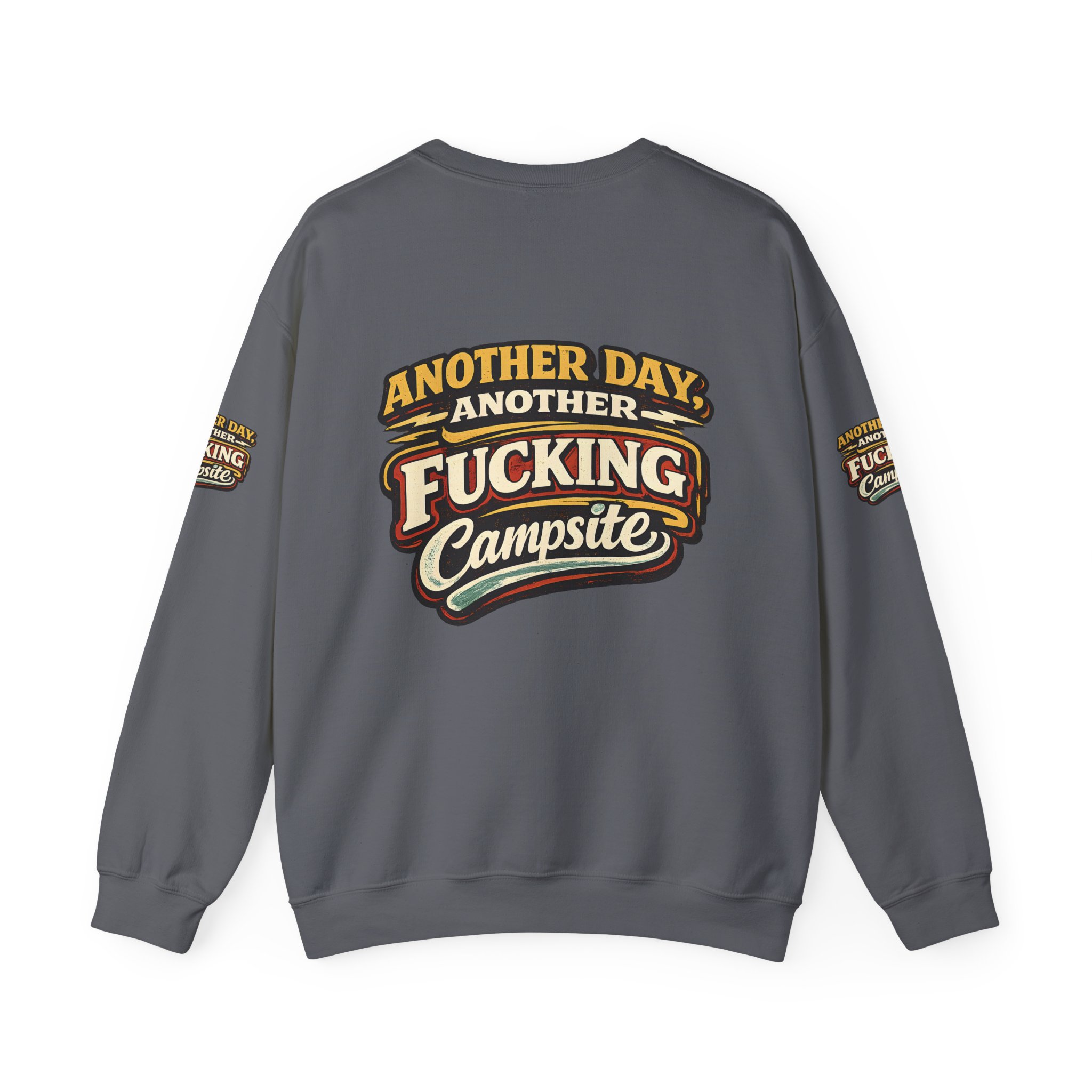 Unisex Heavy Blend™ Crewneck Sweatshirt — "Another Day" Design F**K-Line