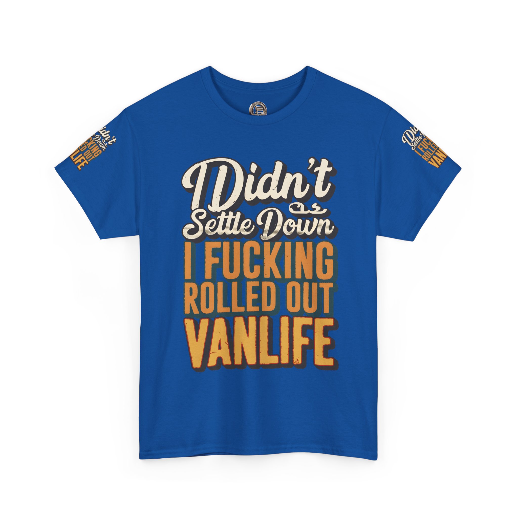 10623321336767816774_2048.jpeg Unisex Heavy Cotton Tee — "Dind´t Settle Down" Design F**K-Line