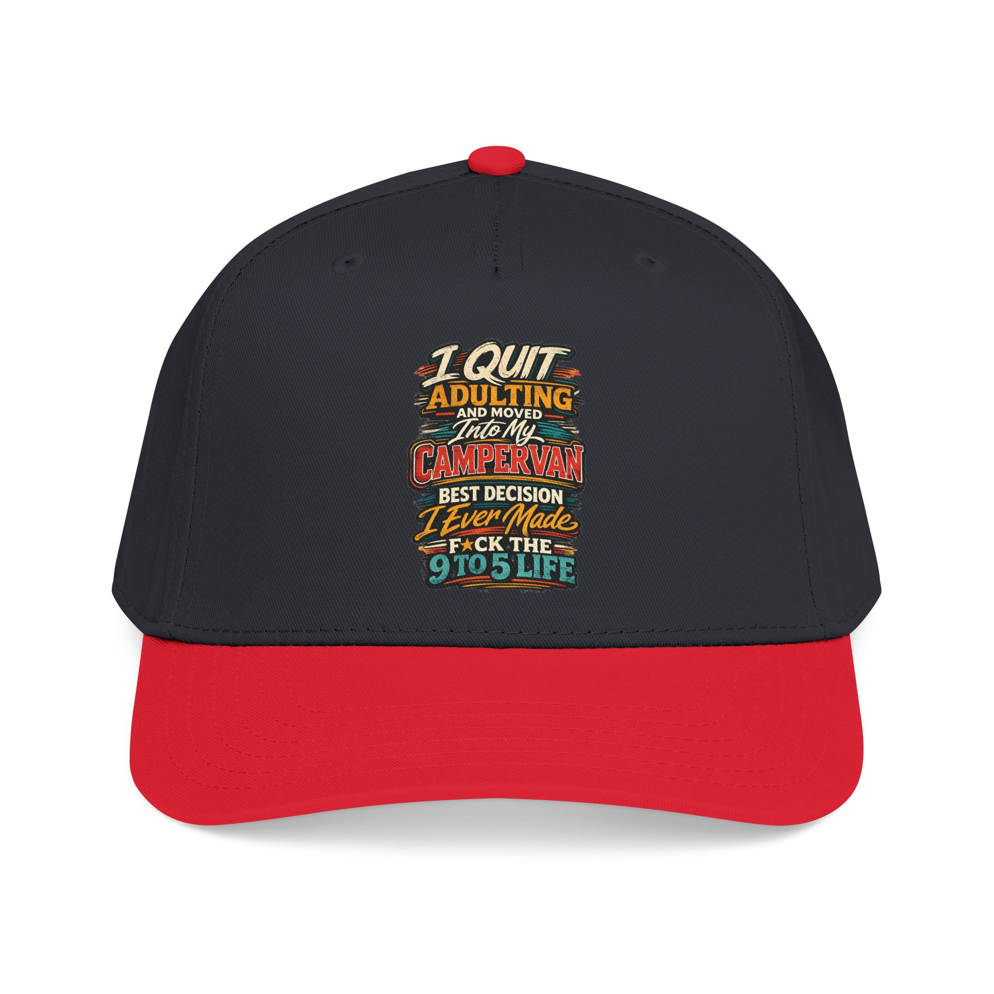 10632992591653853817_2048-3.jpeg Baseball Cap - "I Quit Adulting" Design F**K-Line