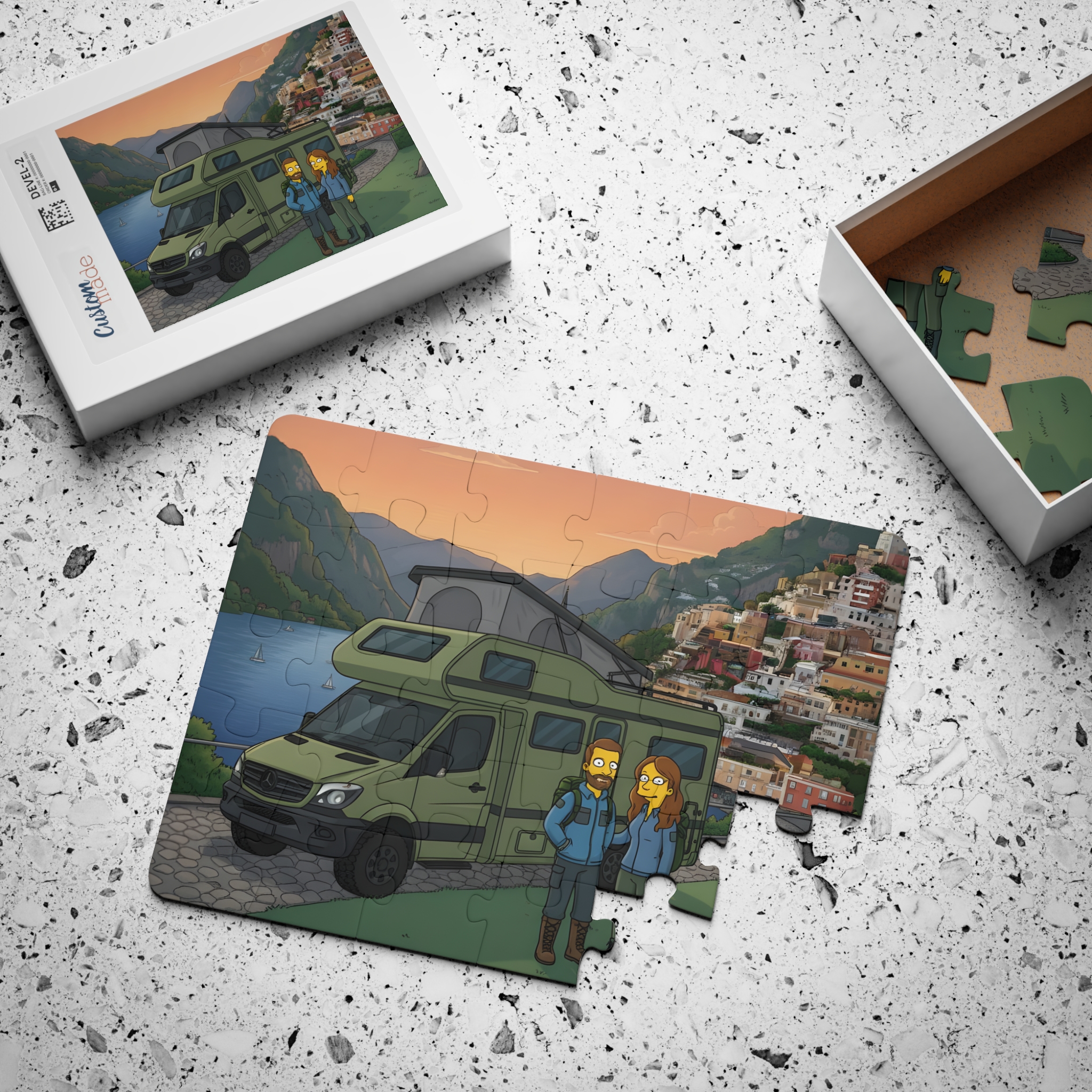 Kids' 30‑Piece Camping Puzzle — Travel-Themed Jigsaw