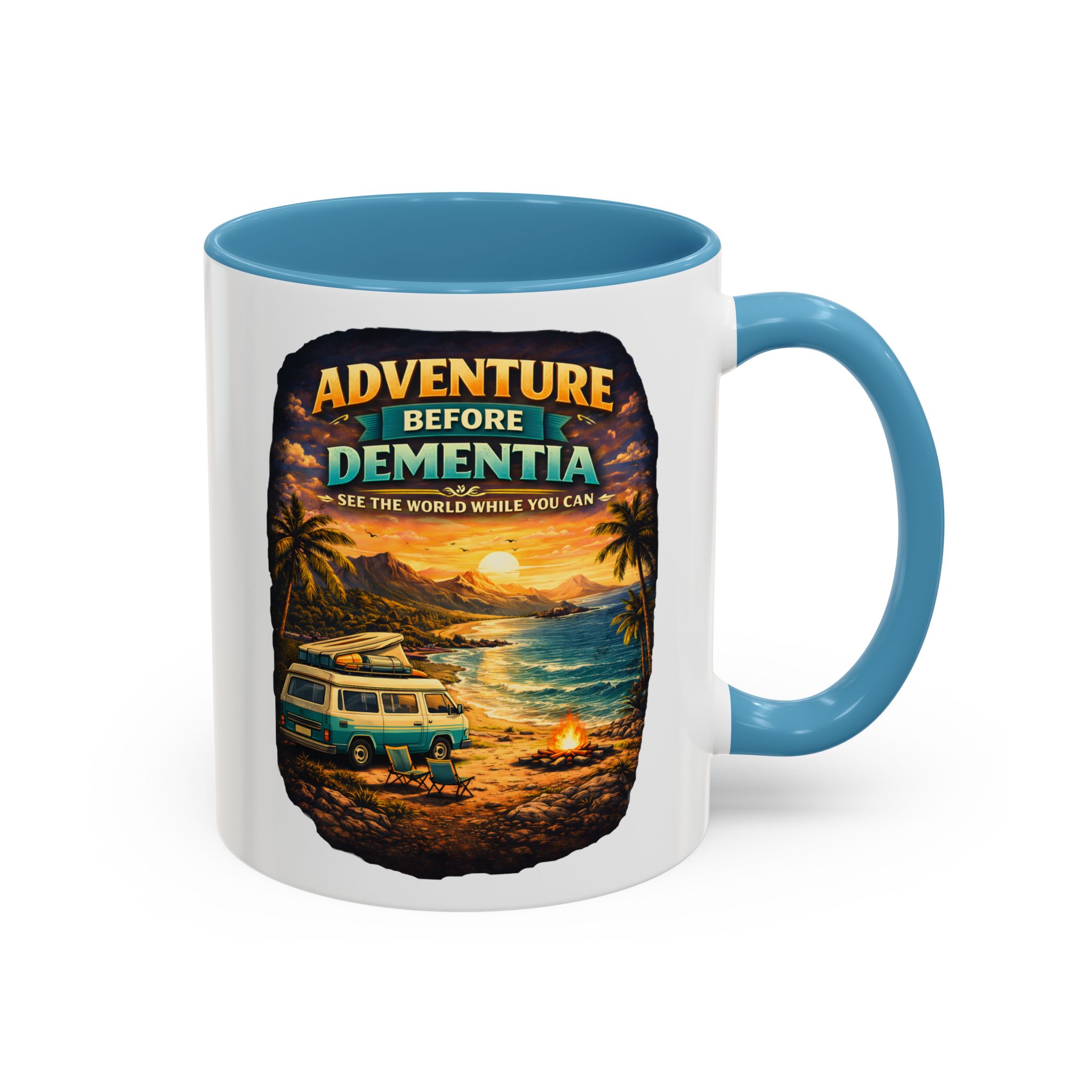 1067018801614078419_2048.jpeg Accent Coffee Mug (11, 15oz) — "Adventure Before Dementia" Design Scenic-Line