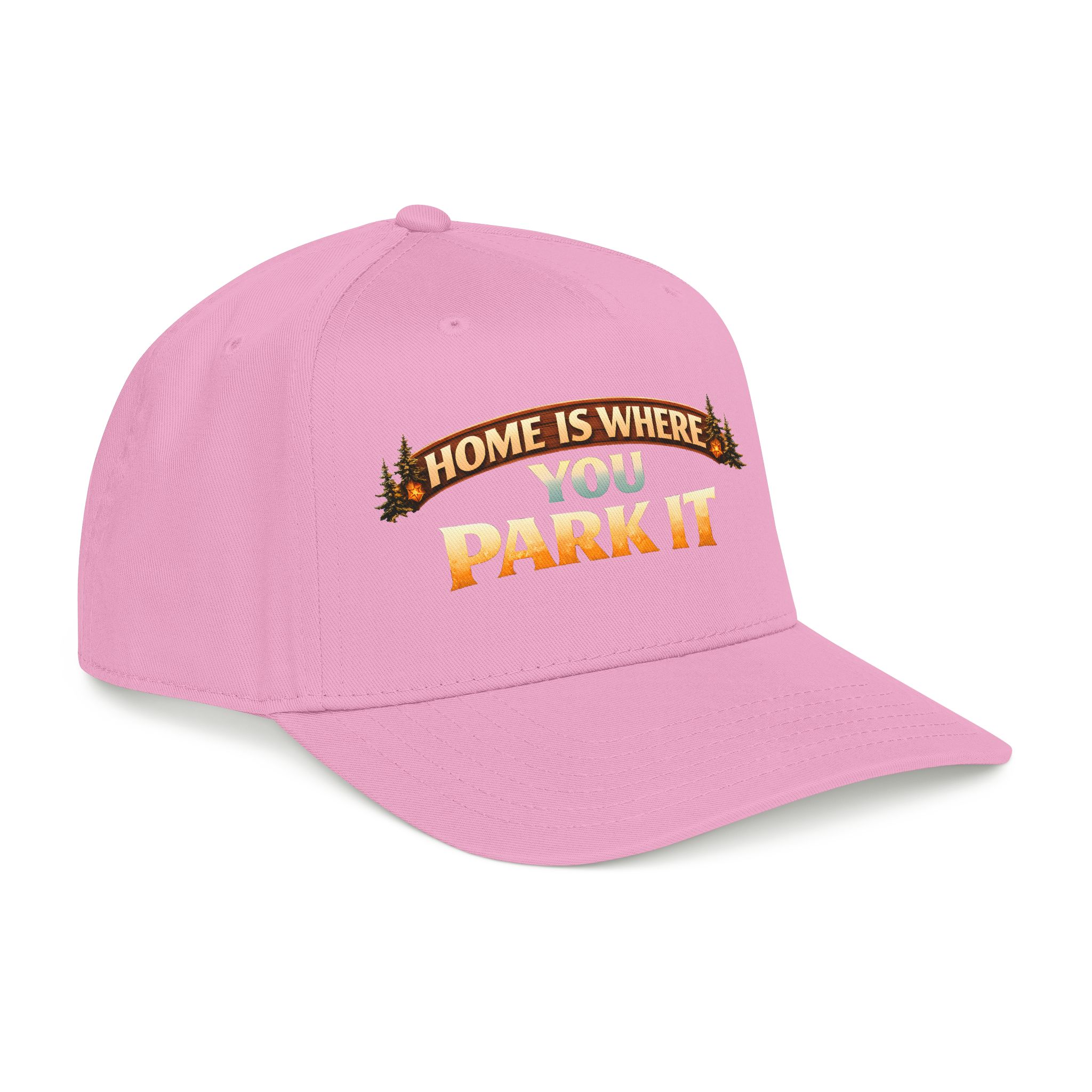 Baseball Cap - "Home Is Where You Park It" Design Scenic-Line