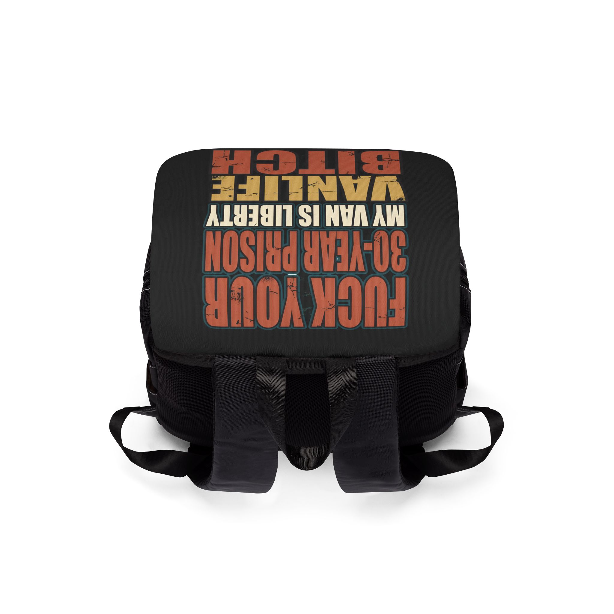 10738893152578715660_2048.jpeg Unisex Casual Shoulder Backpack — "Fuck Your 30 Year" Design F**K-Line